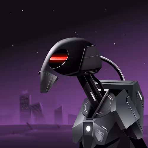 Savage Droids: THEOS Elite Dark Droid B-1336