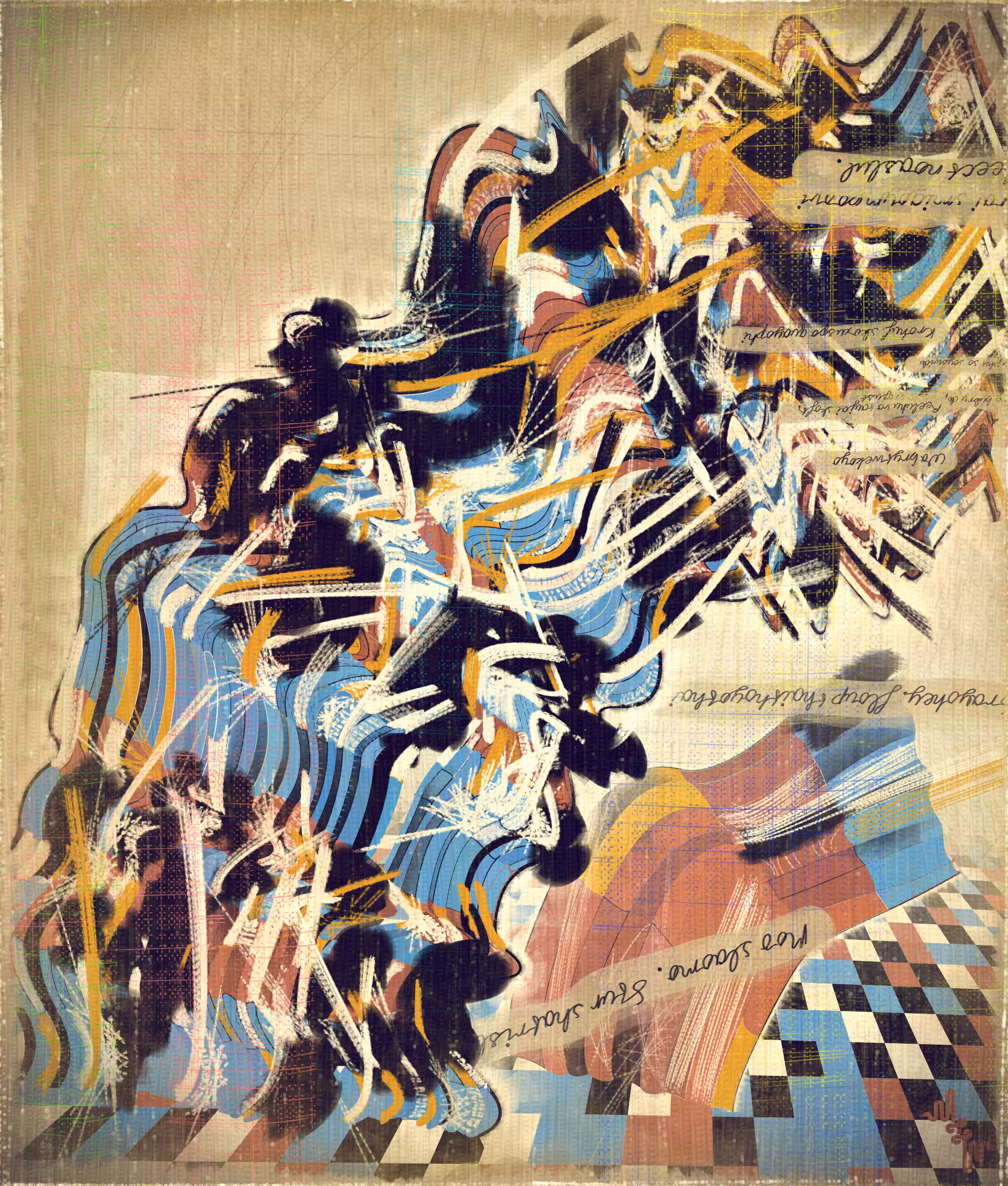 Amplitudes of Canvas #98