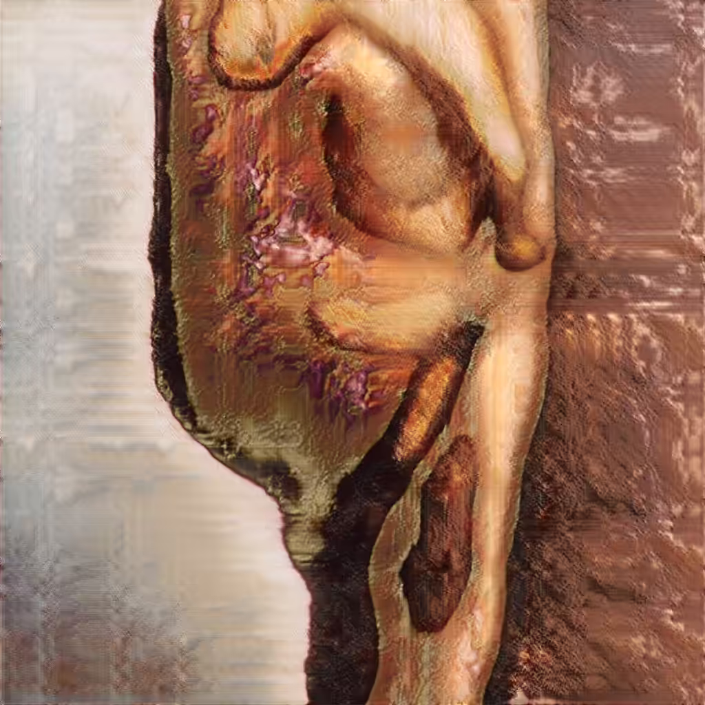 AI Generated Nude Portrait #7 Frame #288