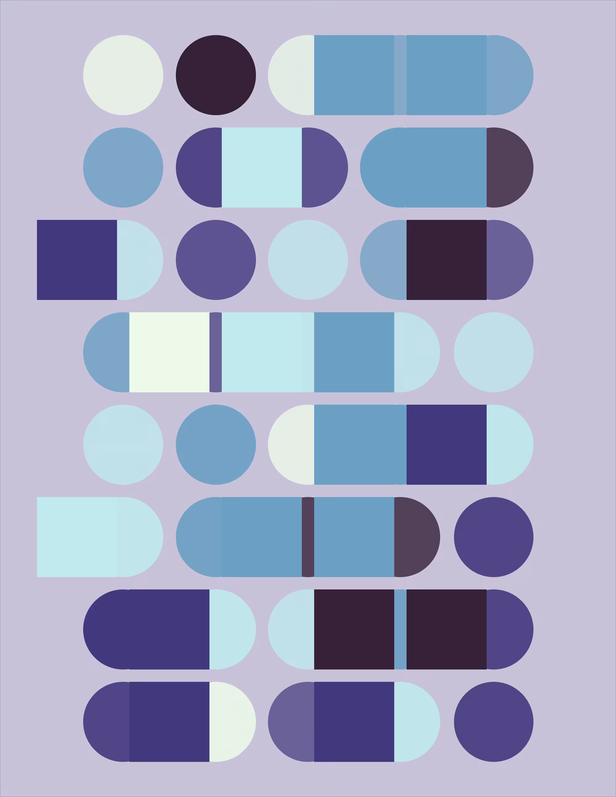 Modernist Prill: №8 (Large)