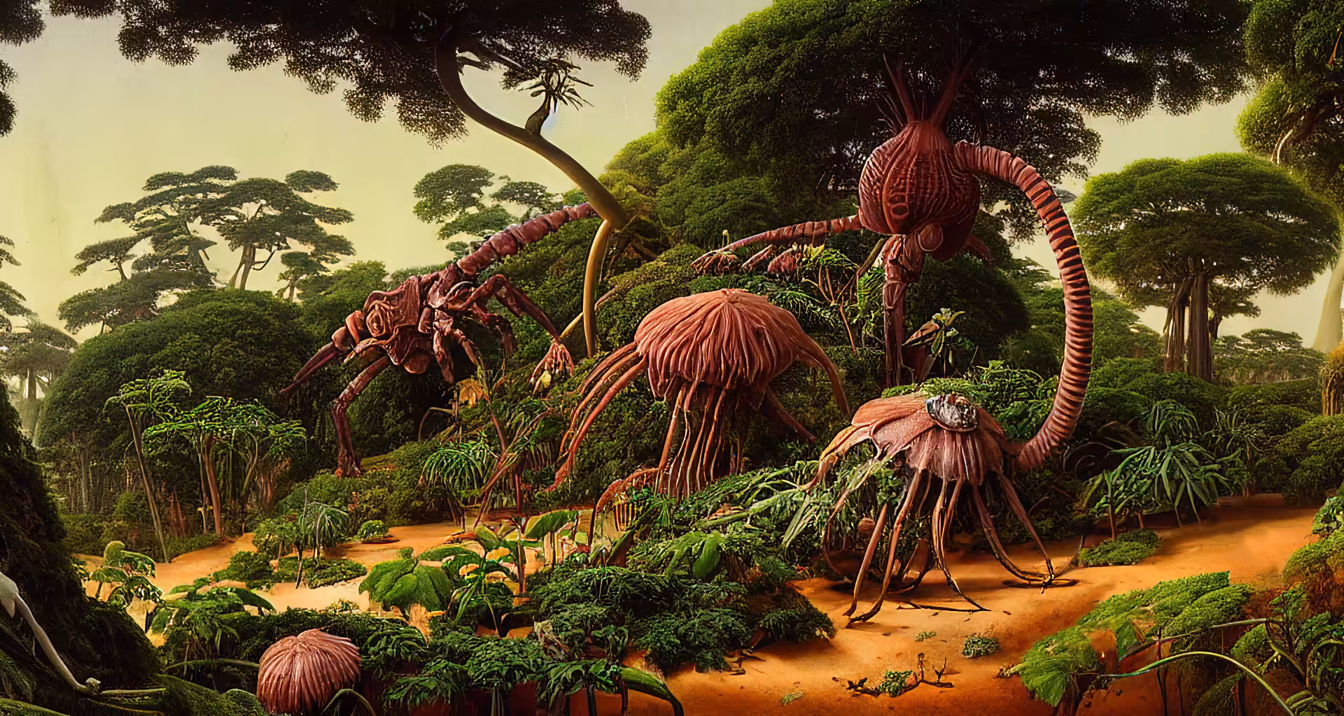 Another lands: Hierarchy