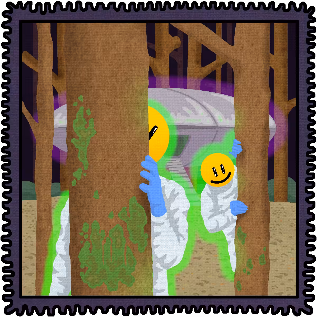 Close Encounter Stamp