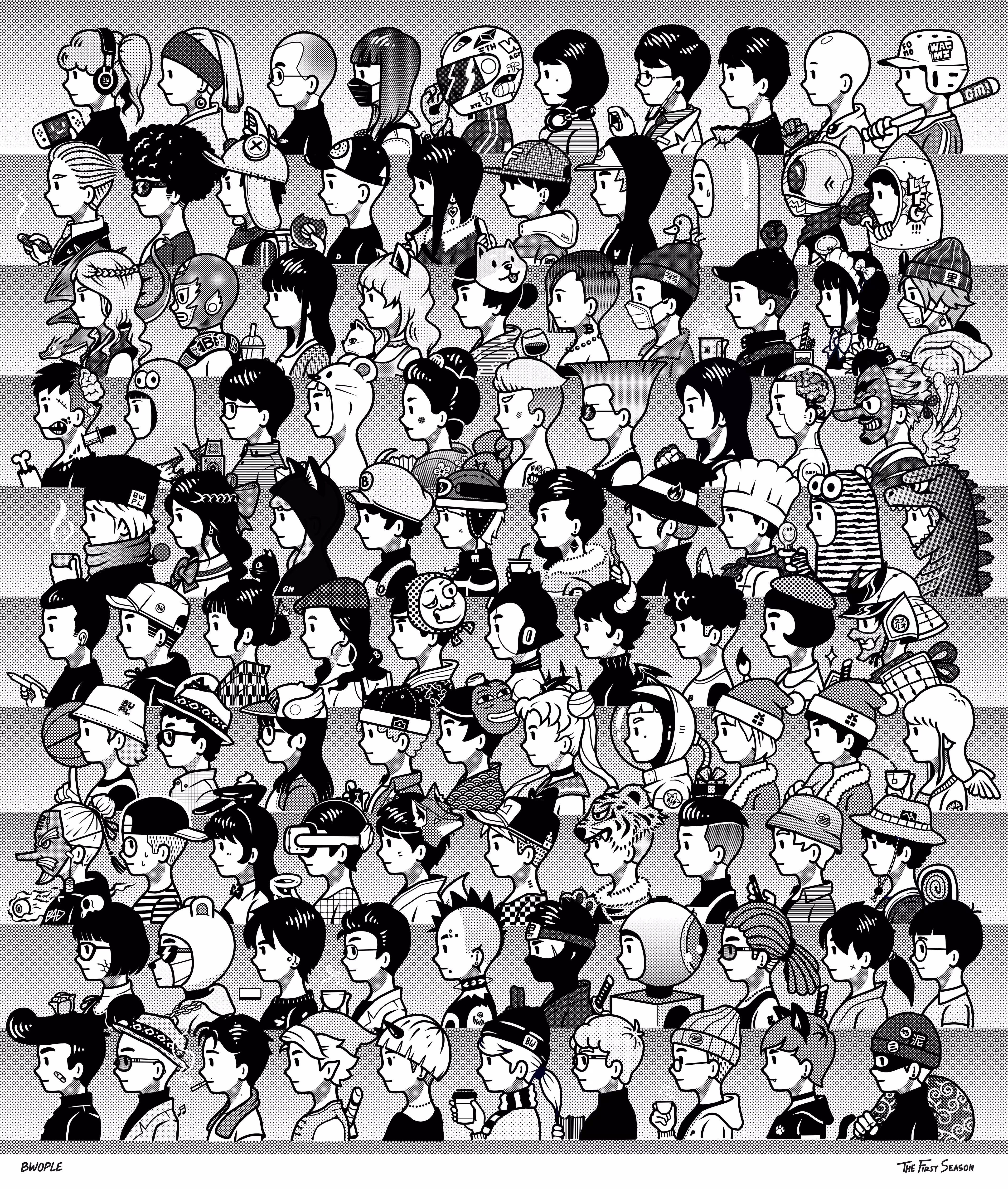 Bwople The First Season Poster