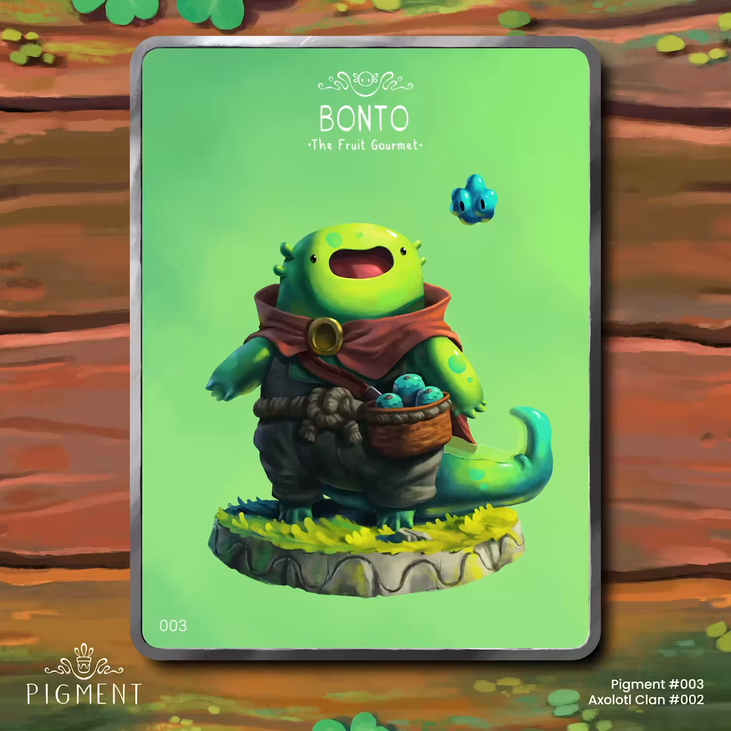 Pigment 003, Bonto the Fruit Gourmet
