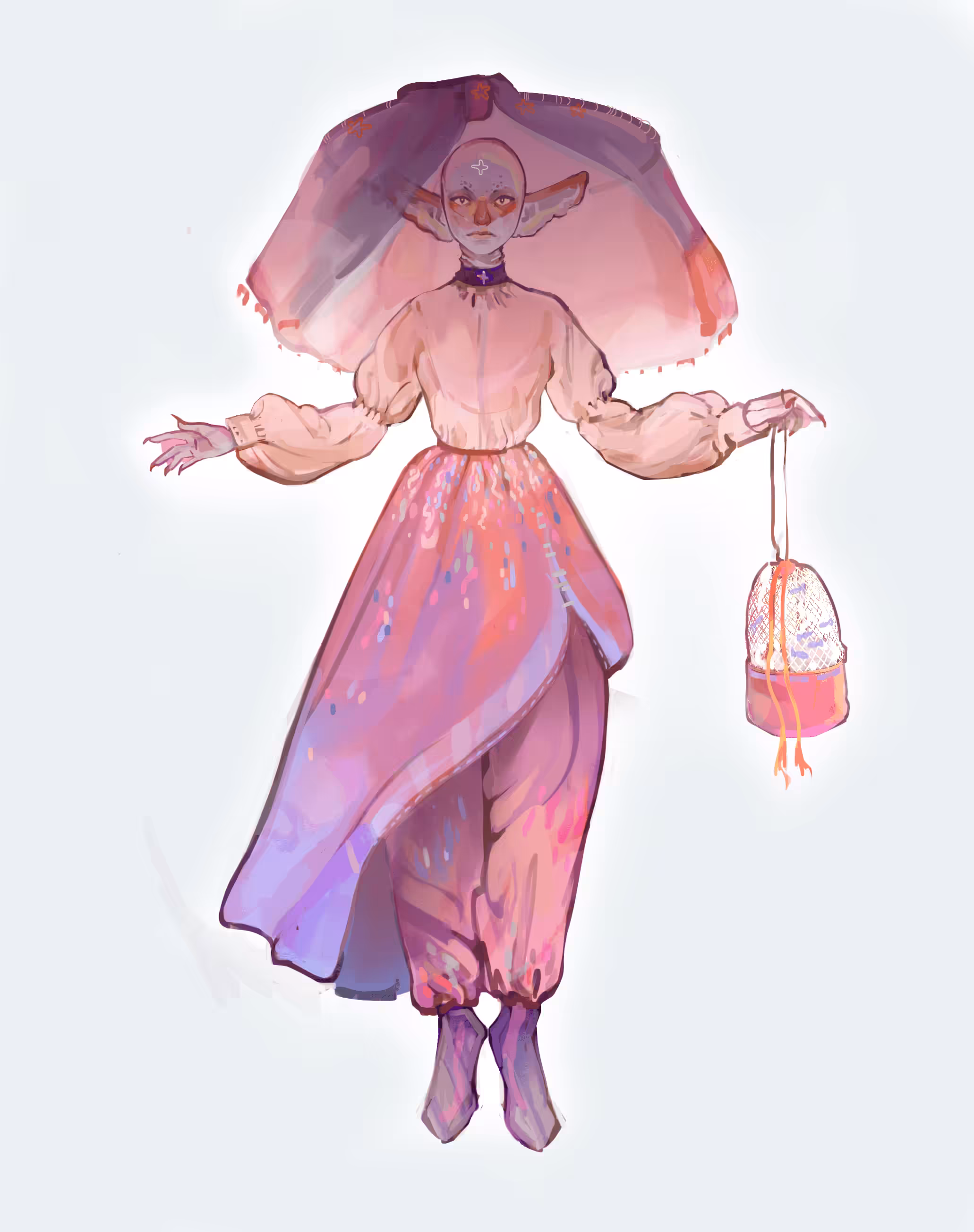 Fishing lady
