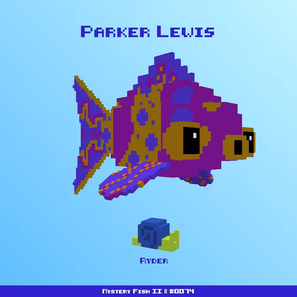 Parker Lewis :: Mystery Fish 0074/1000