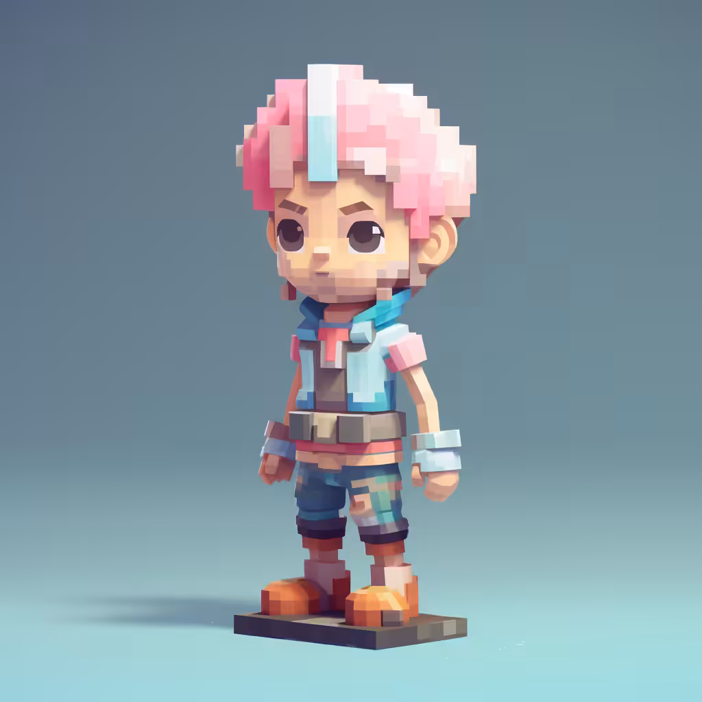 Tez Pixel Figure #149