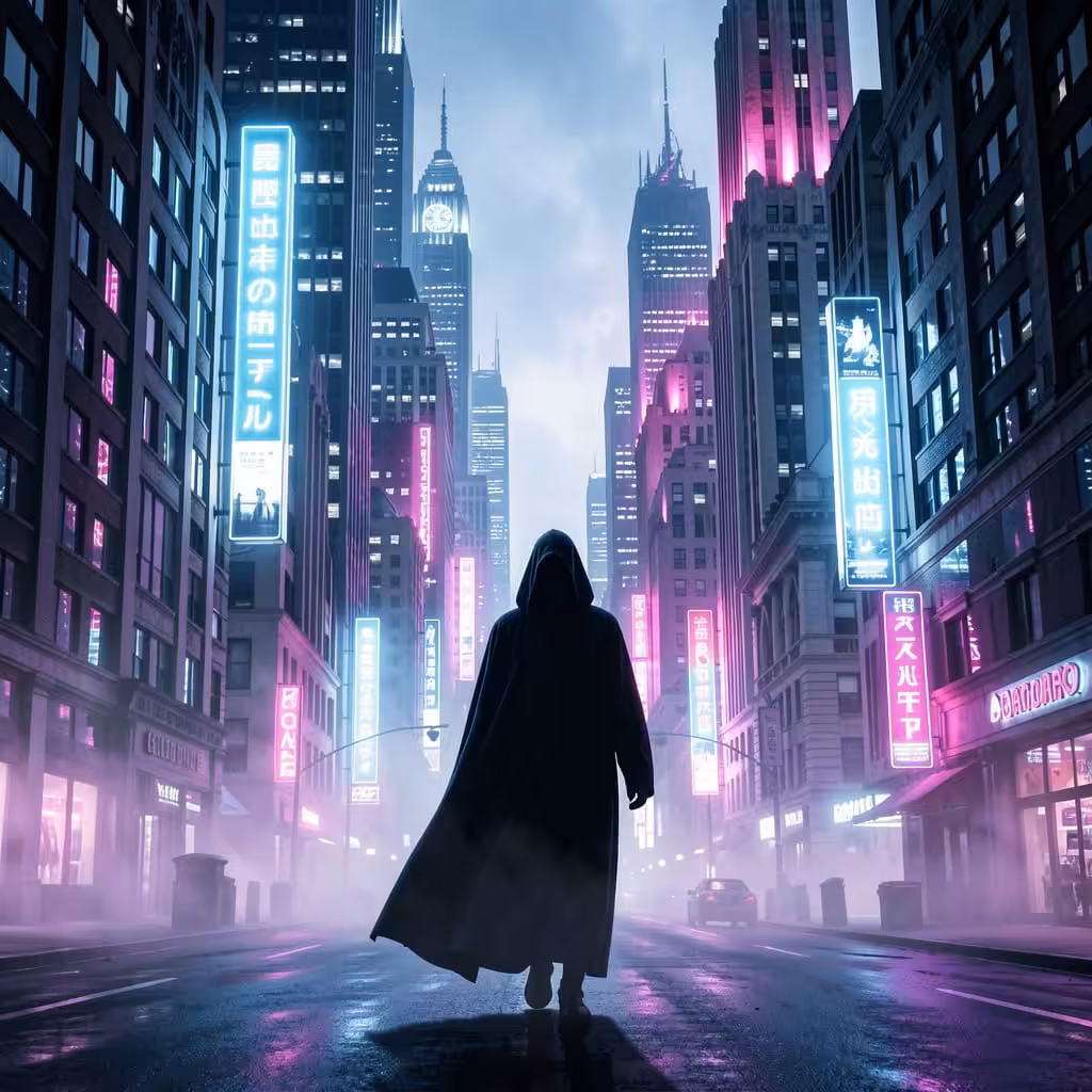 NightCafe Creations: Alley Wanderer 11
