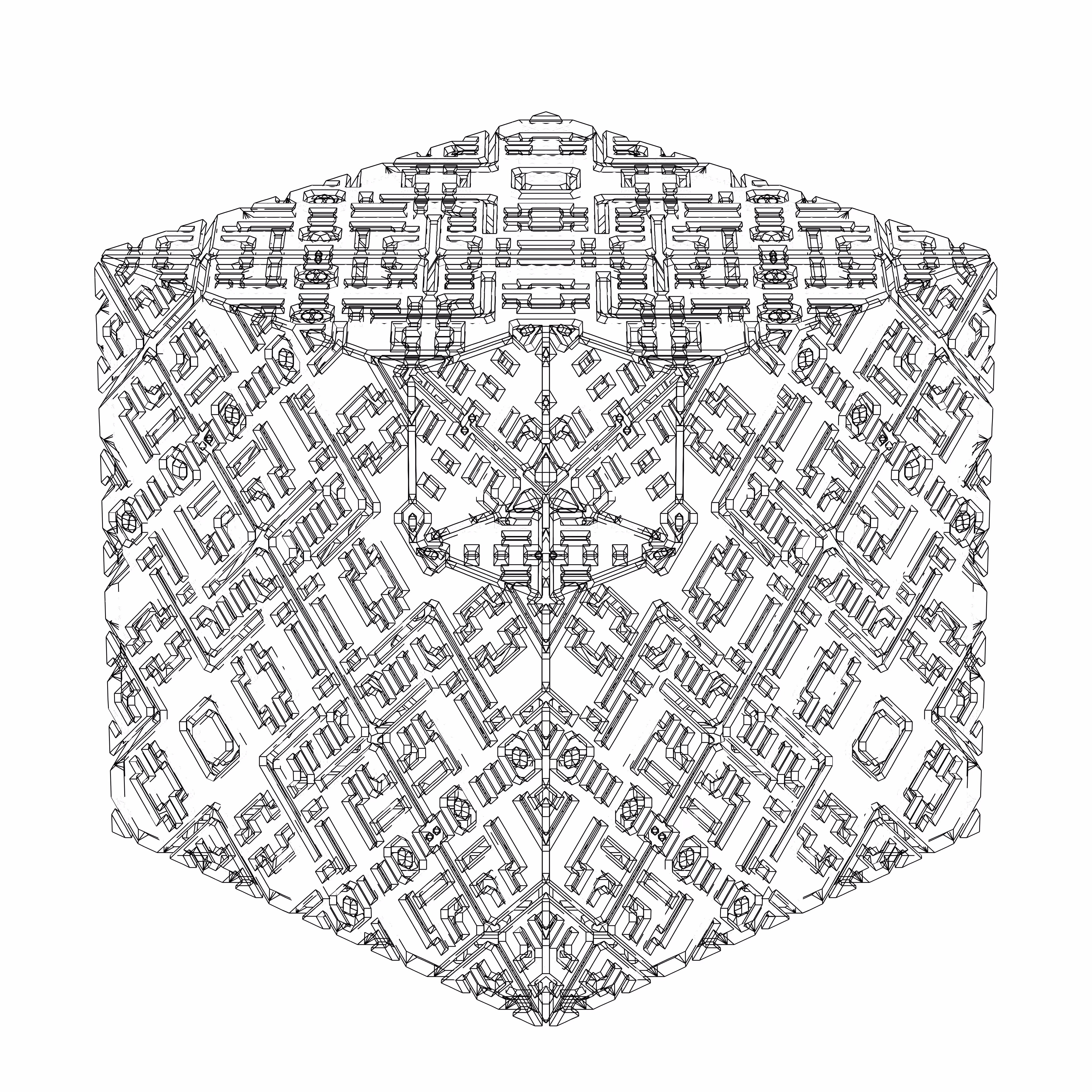 LL21 Alien Art Cube #819
