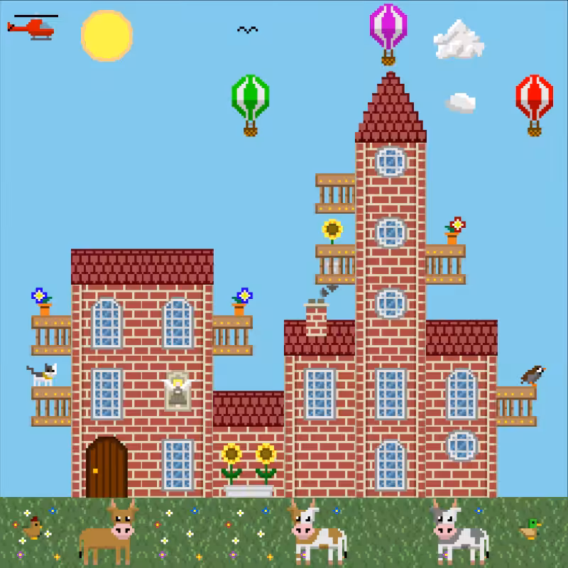 2D Mansion #742