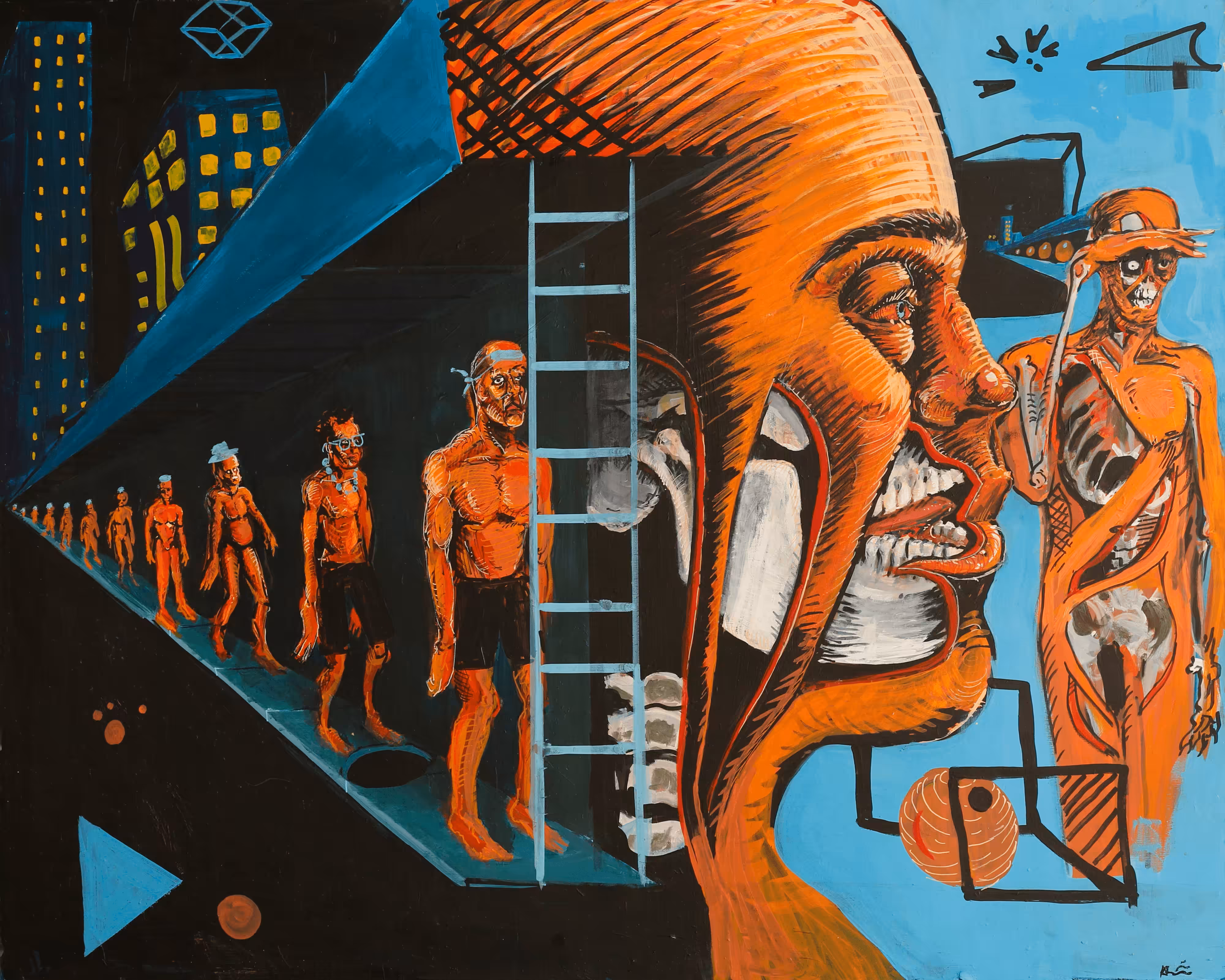 Merging of "Internal" and "External" (40"x 32")