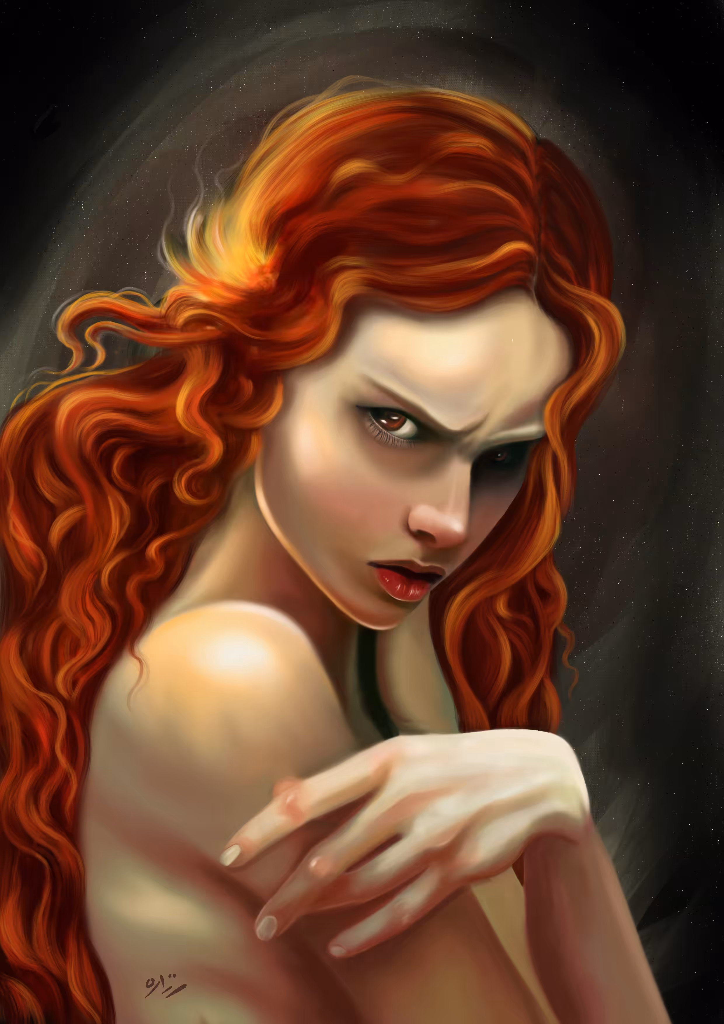 Angry girl