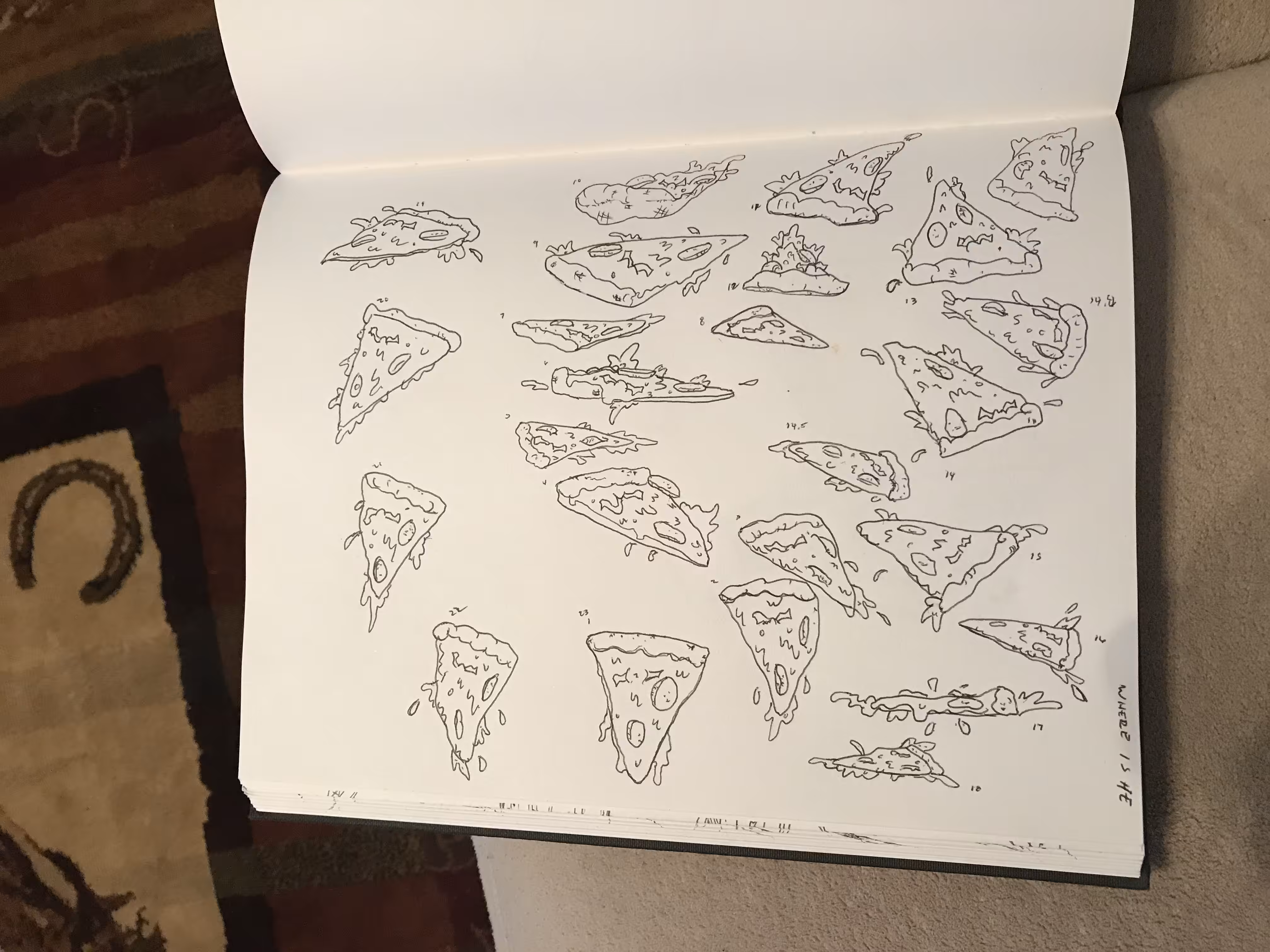 Baby Cheetahs Magic Diary: ZA Sketch