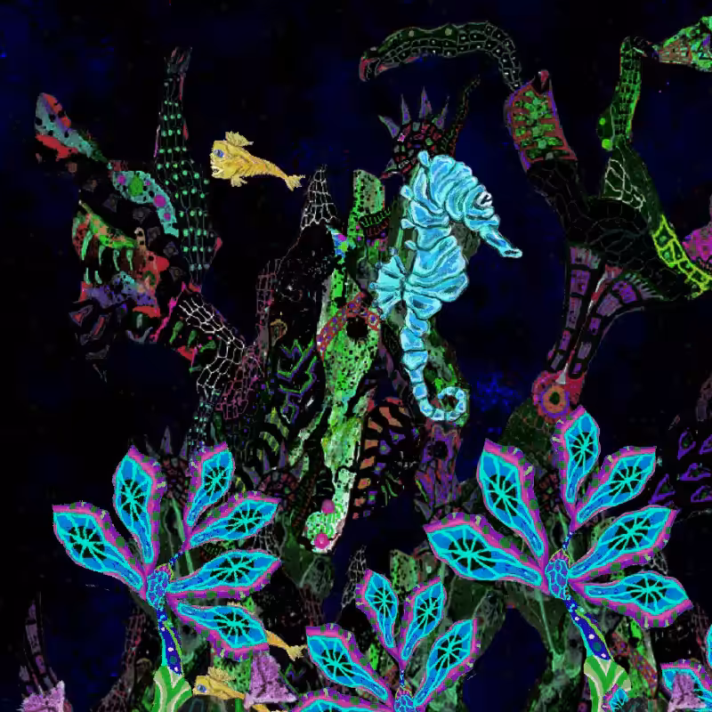 The Blue Horsefish