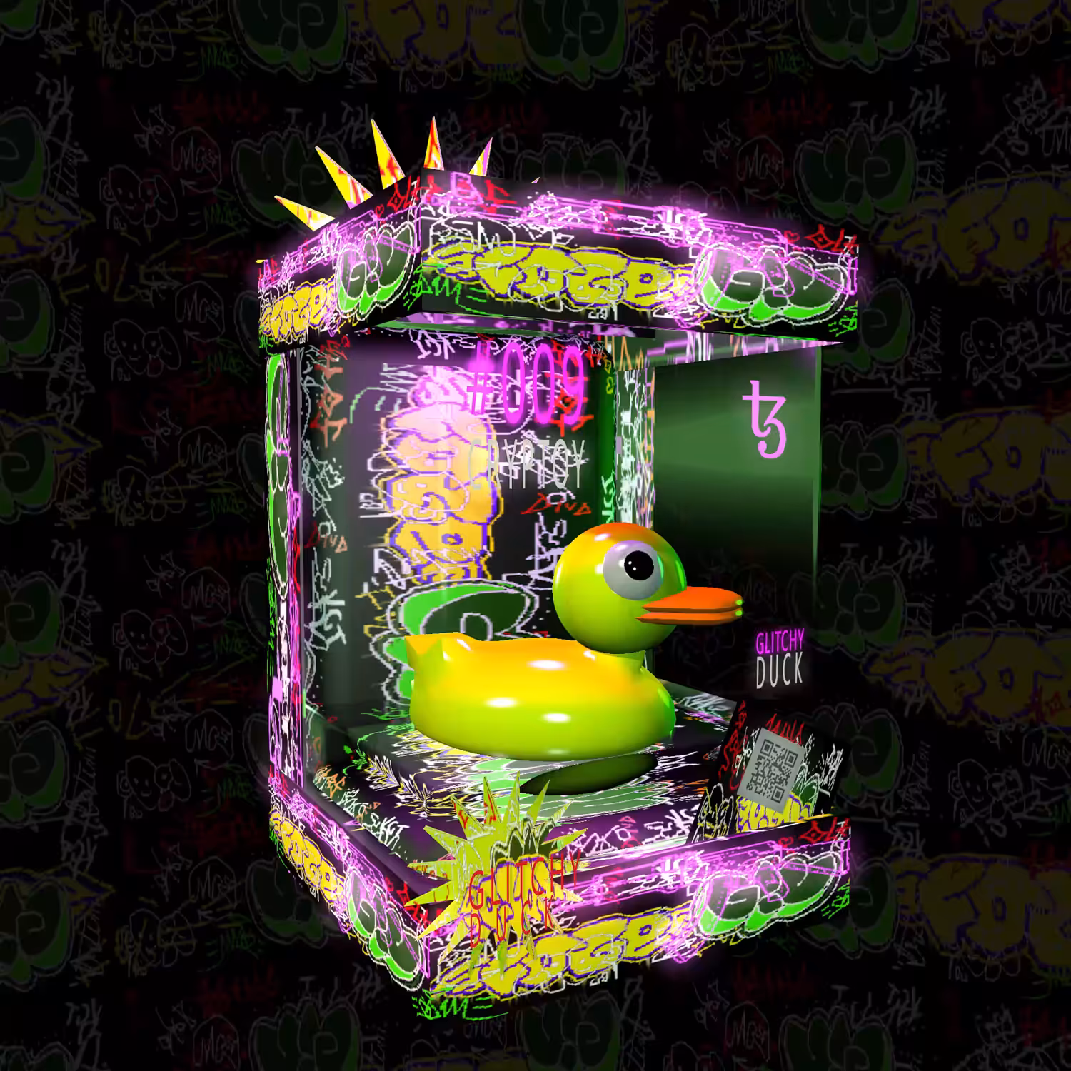 Glitchy Duck - Cryptoy #009