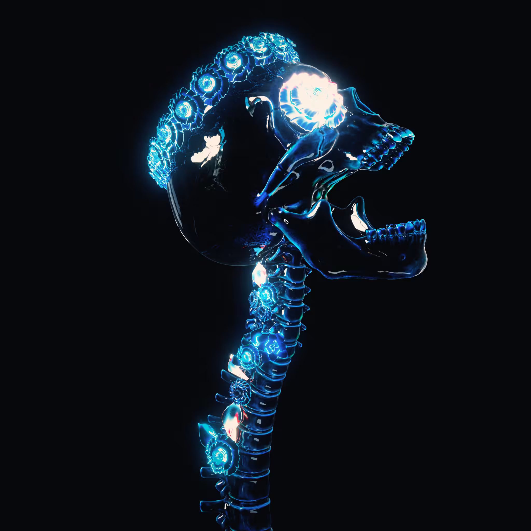 In the form of a skeleton #30