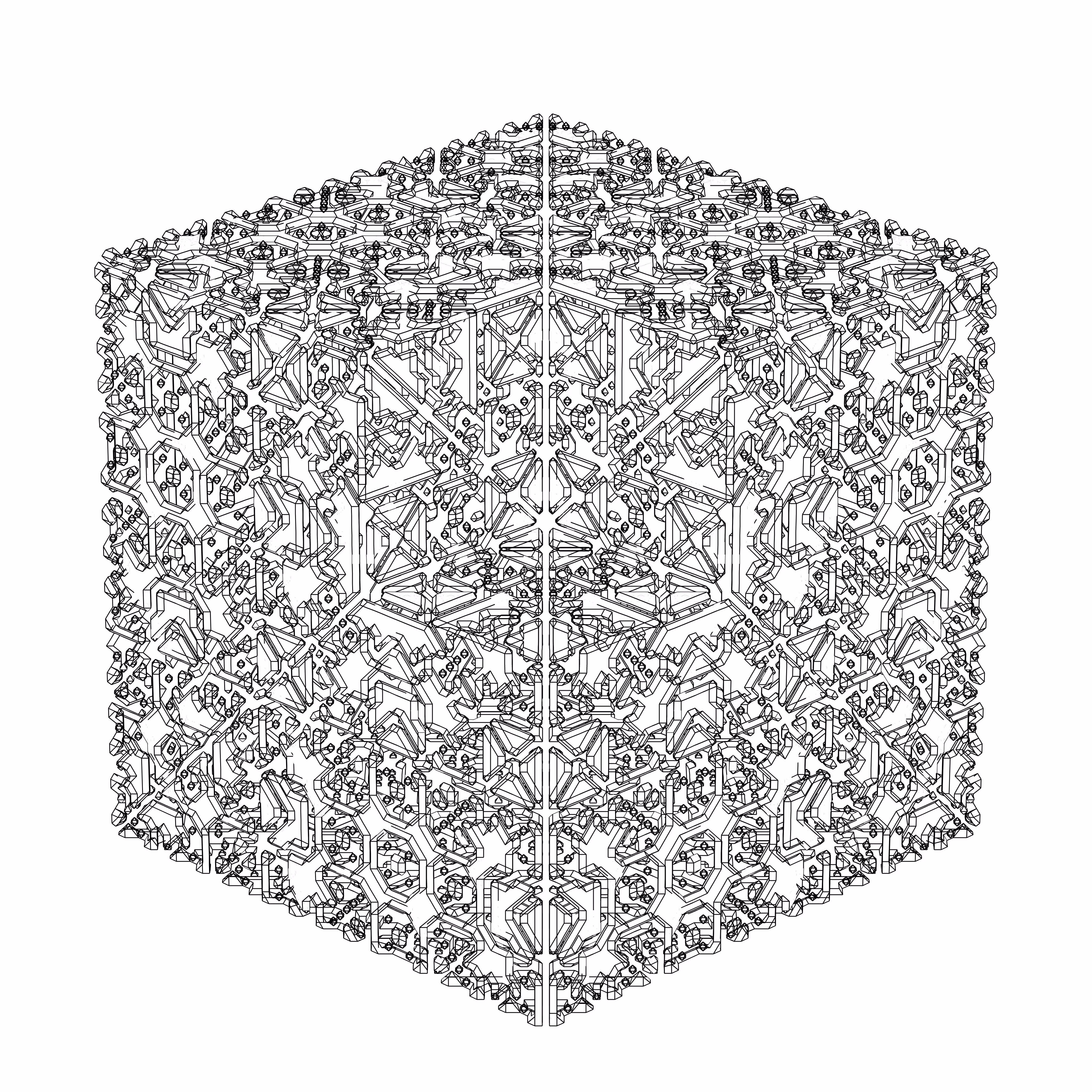 LL21 Alien Art Cube #980