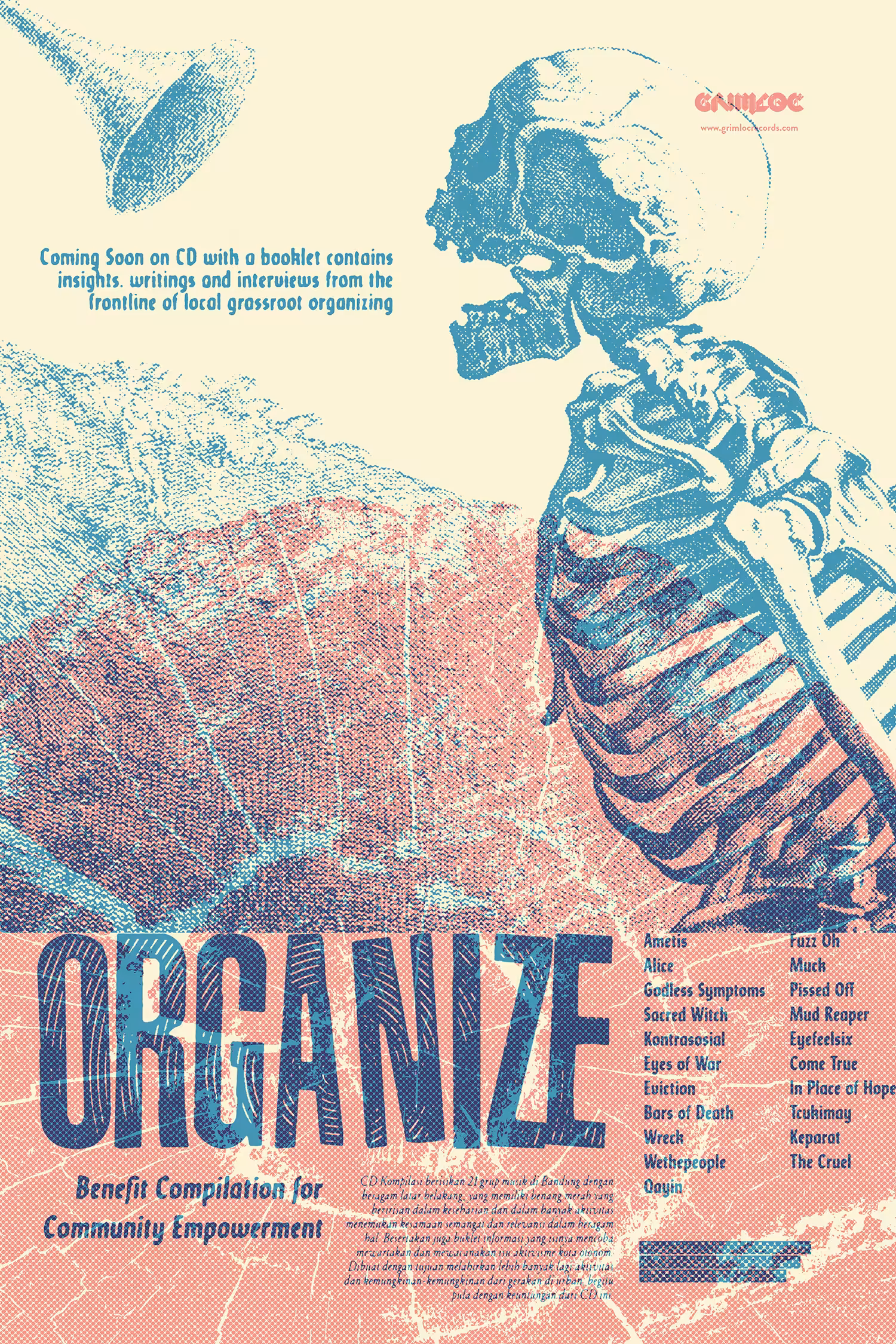 Grimloc Comp "Organize" Flyer Print (2015)