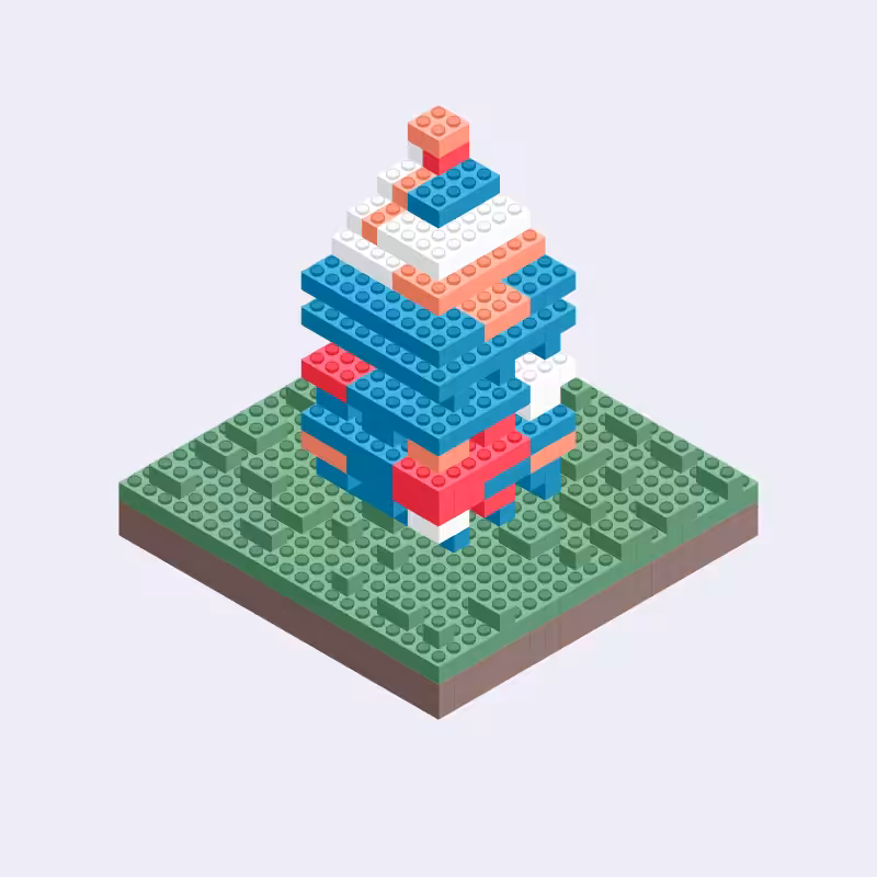 Plastic Town I #104