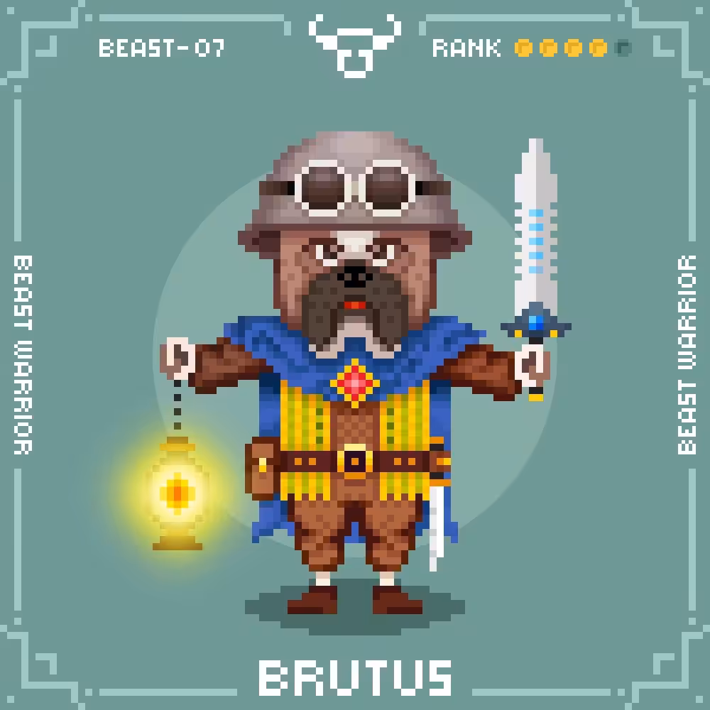 Fantastic War#031 : Beast#07 : BRUTUS