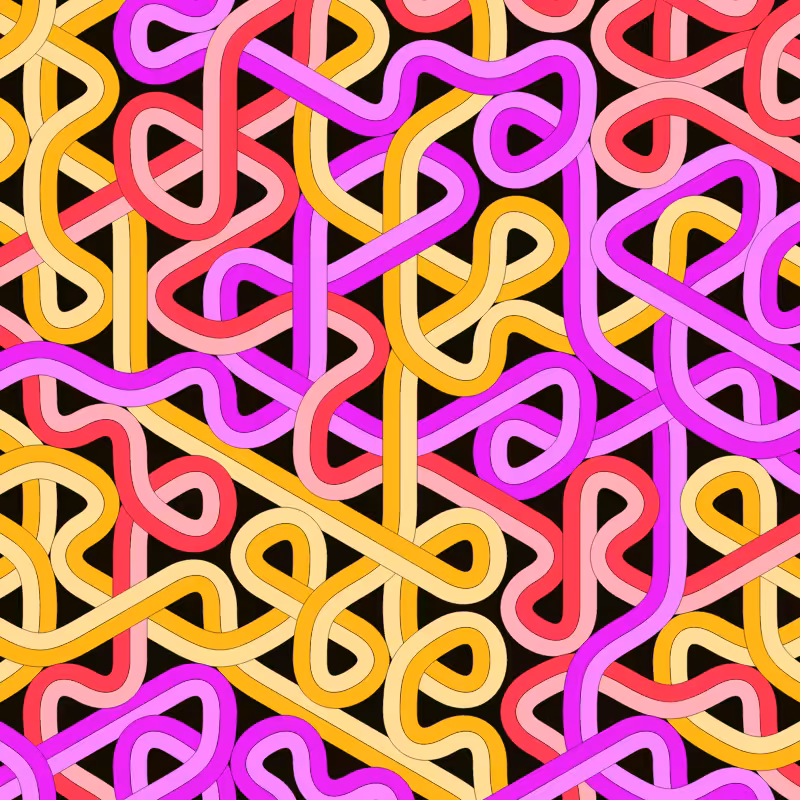Bézier Truchet #110