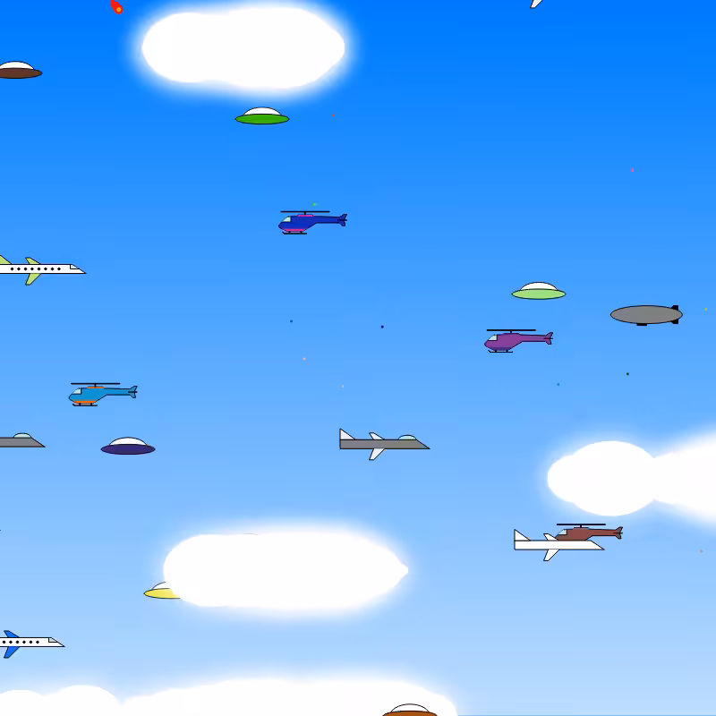 Busy Skies #21