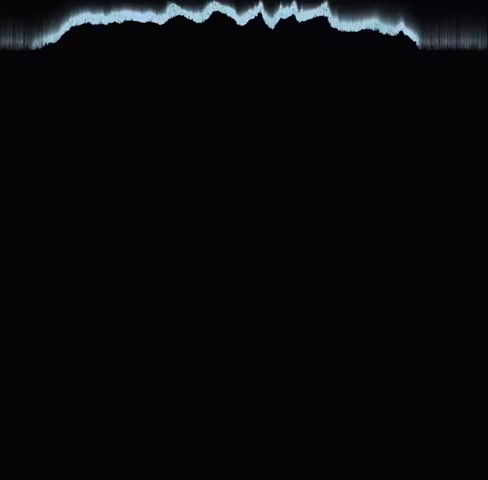 Raining Pixels #176 Light Blue, Matrix Style