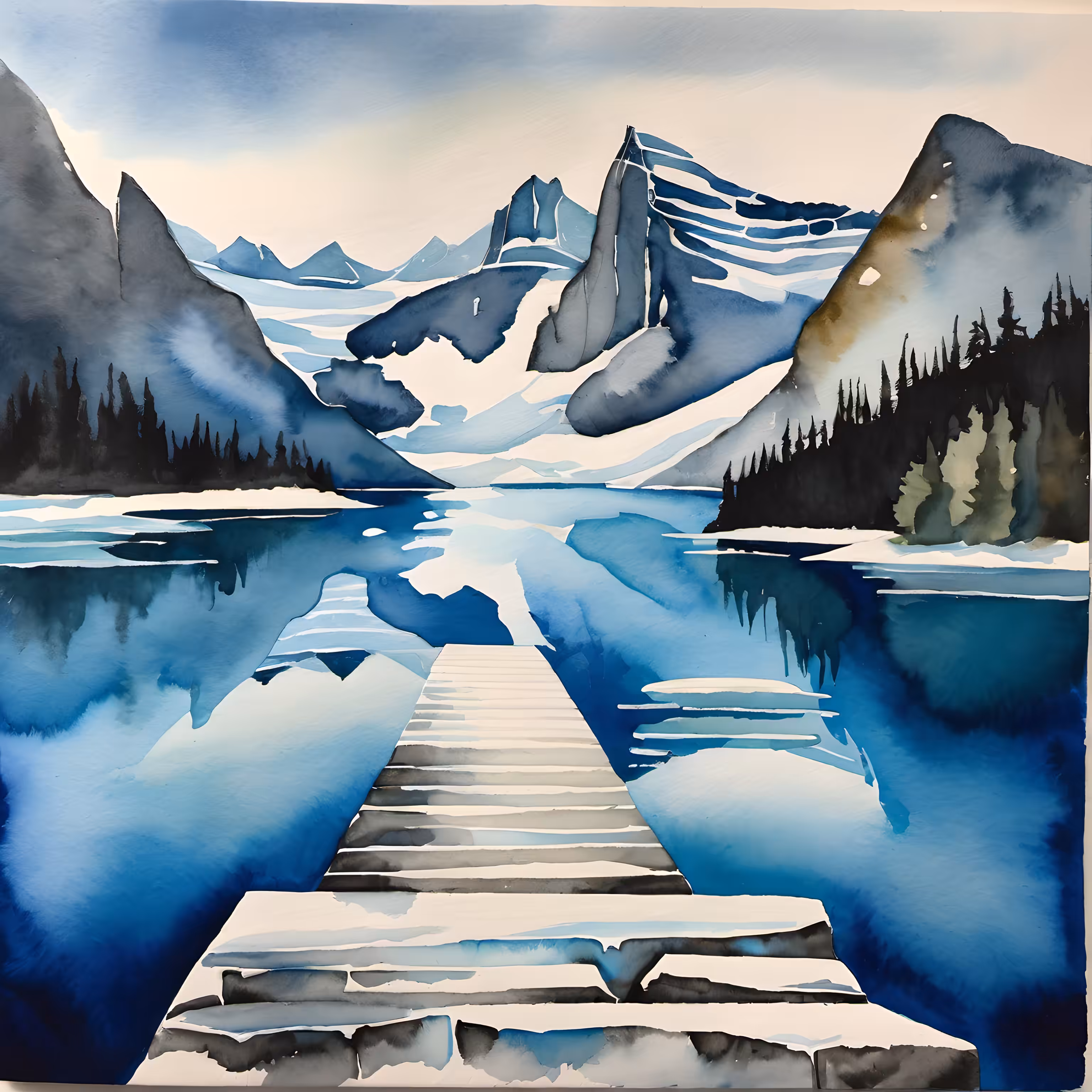 Glacial Lakes #34