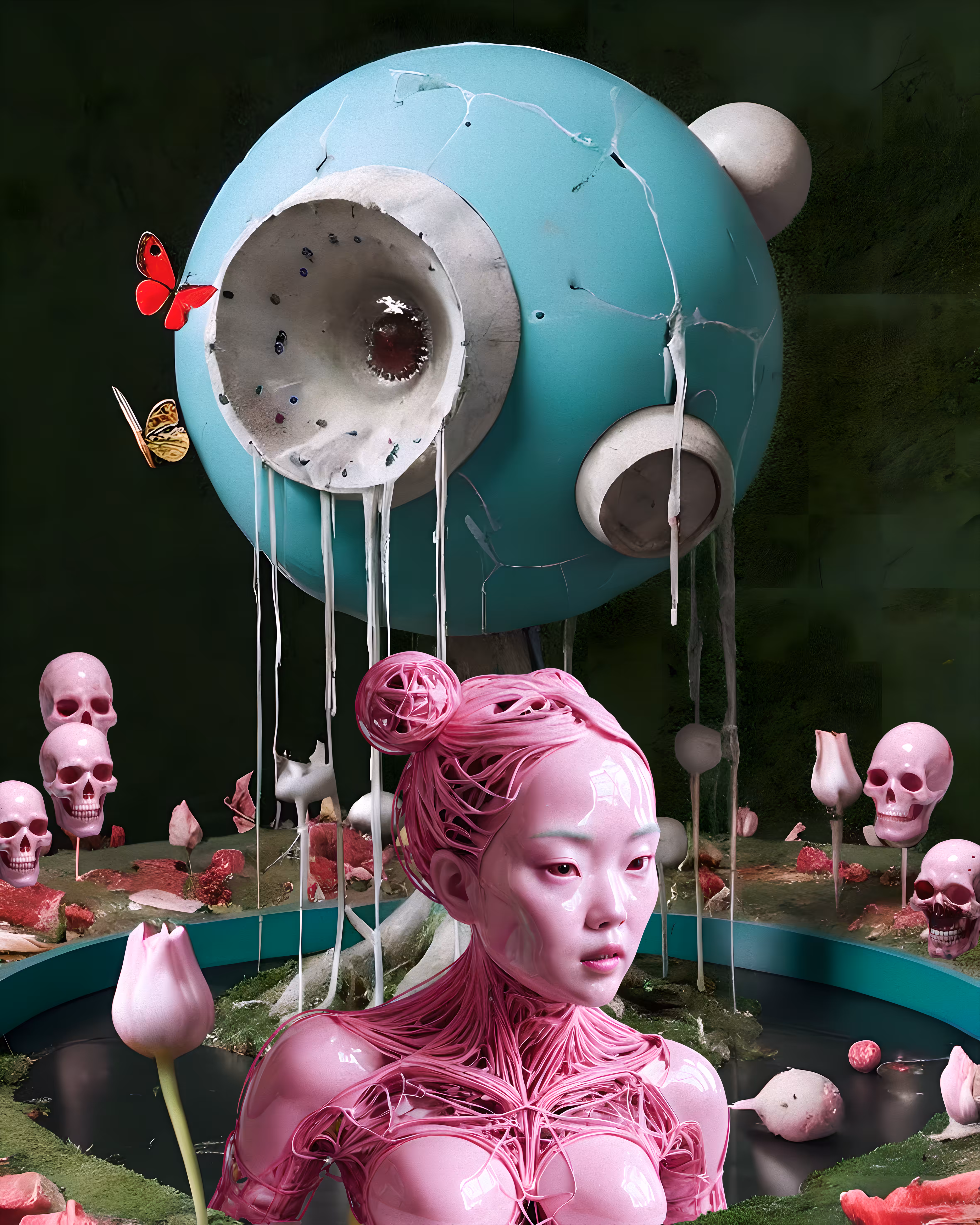 "The Pink Flesh Blossom"