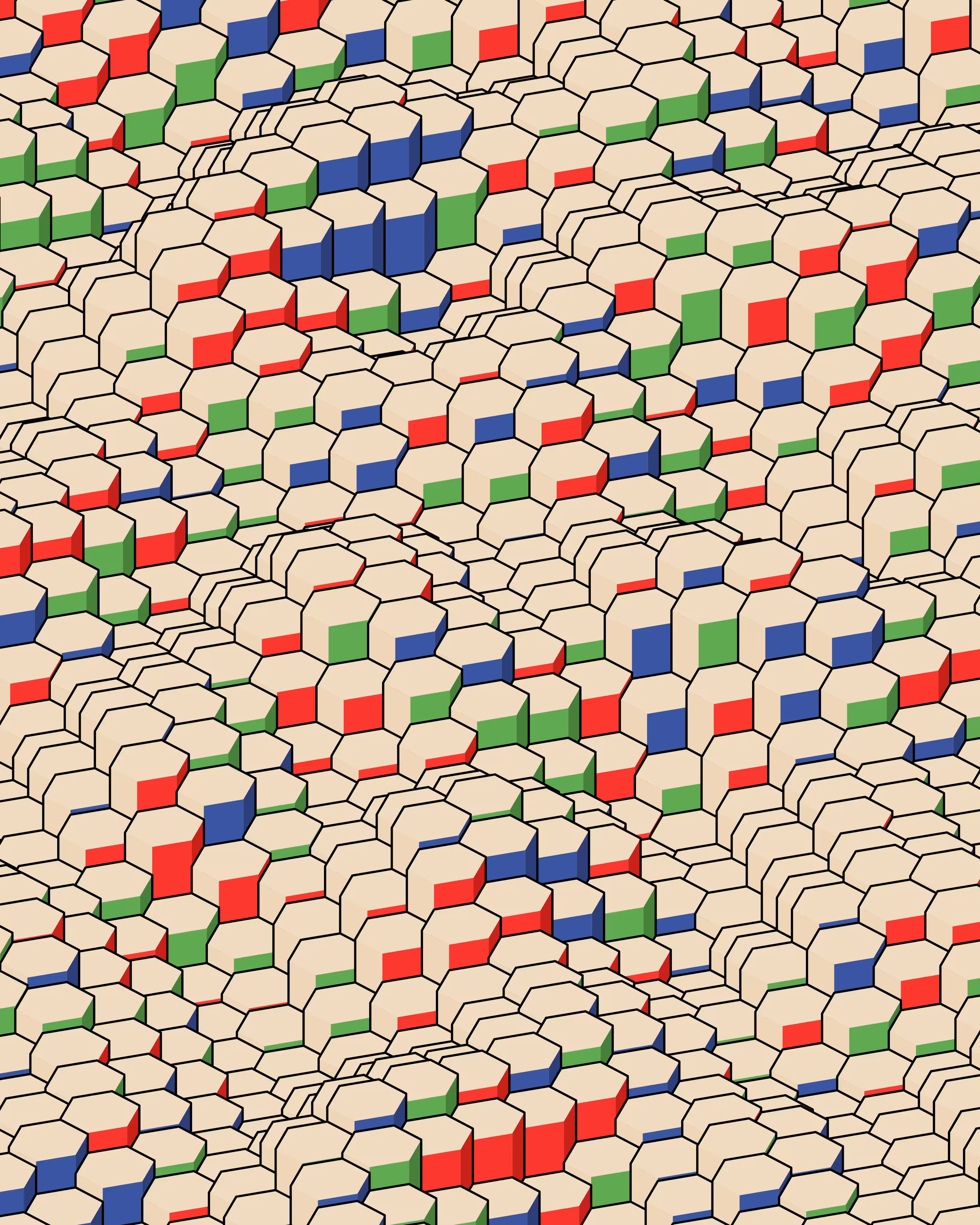 Hexagones Landscape #27