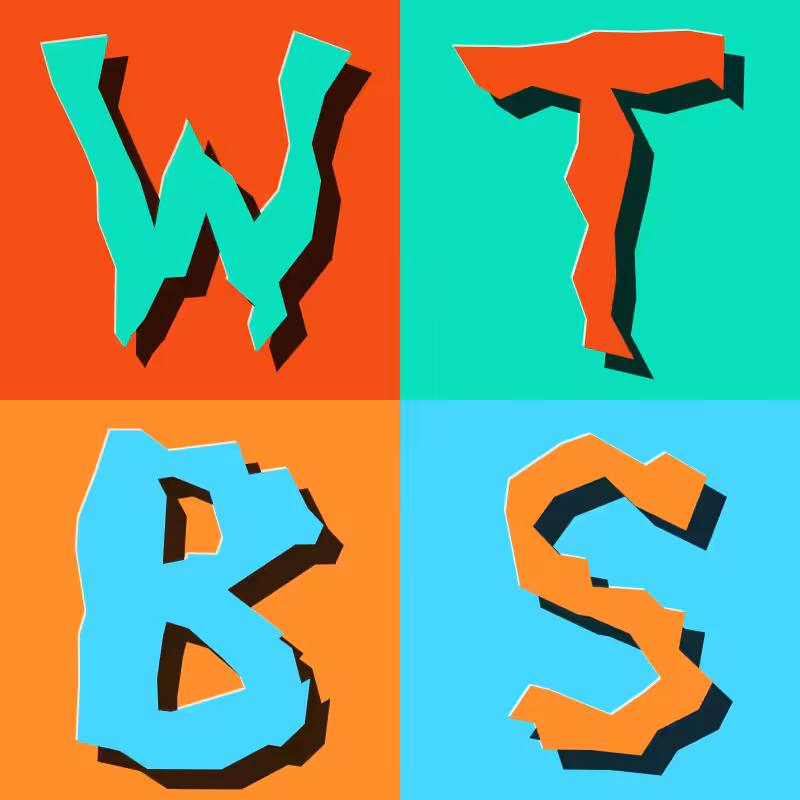 Waiting To Be Signed Logo with Wobbles #42
