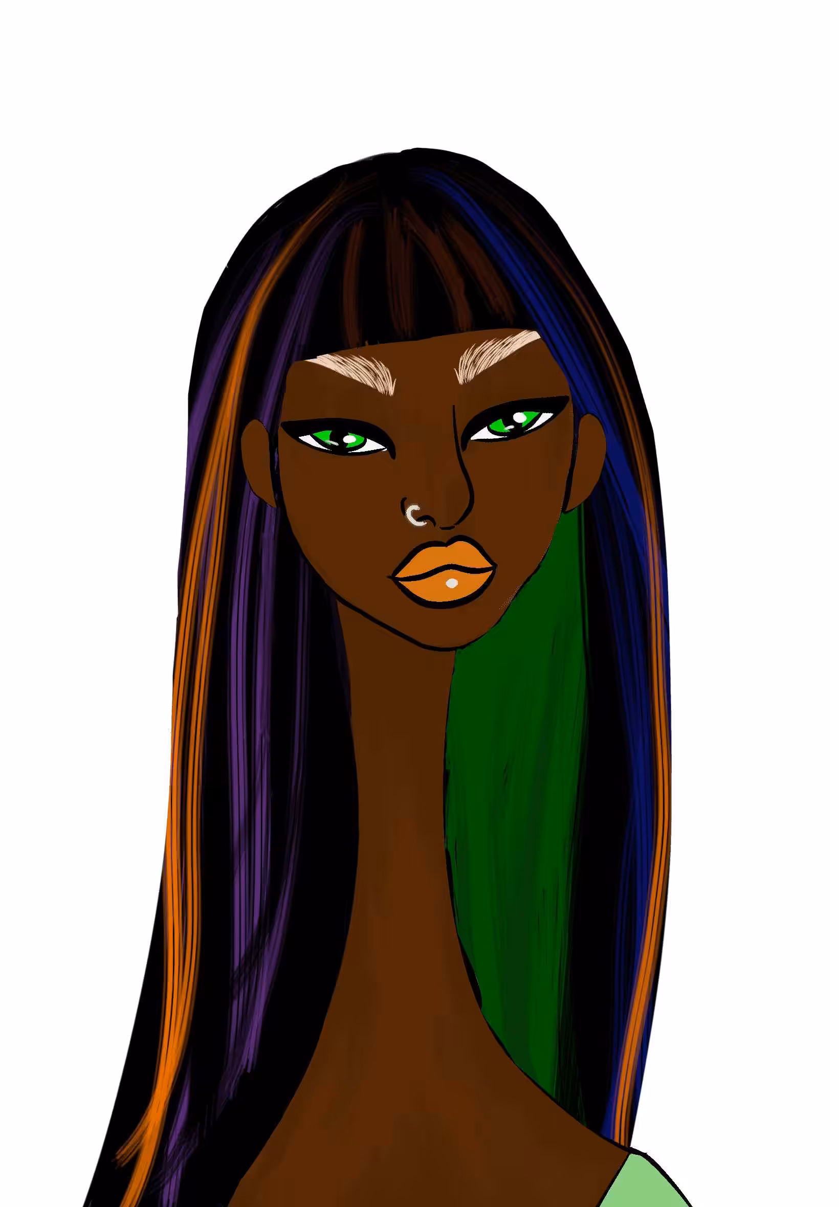 Long Neckie Ladies: Long Neckie Lady #22