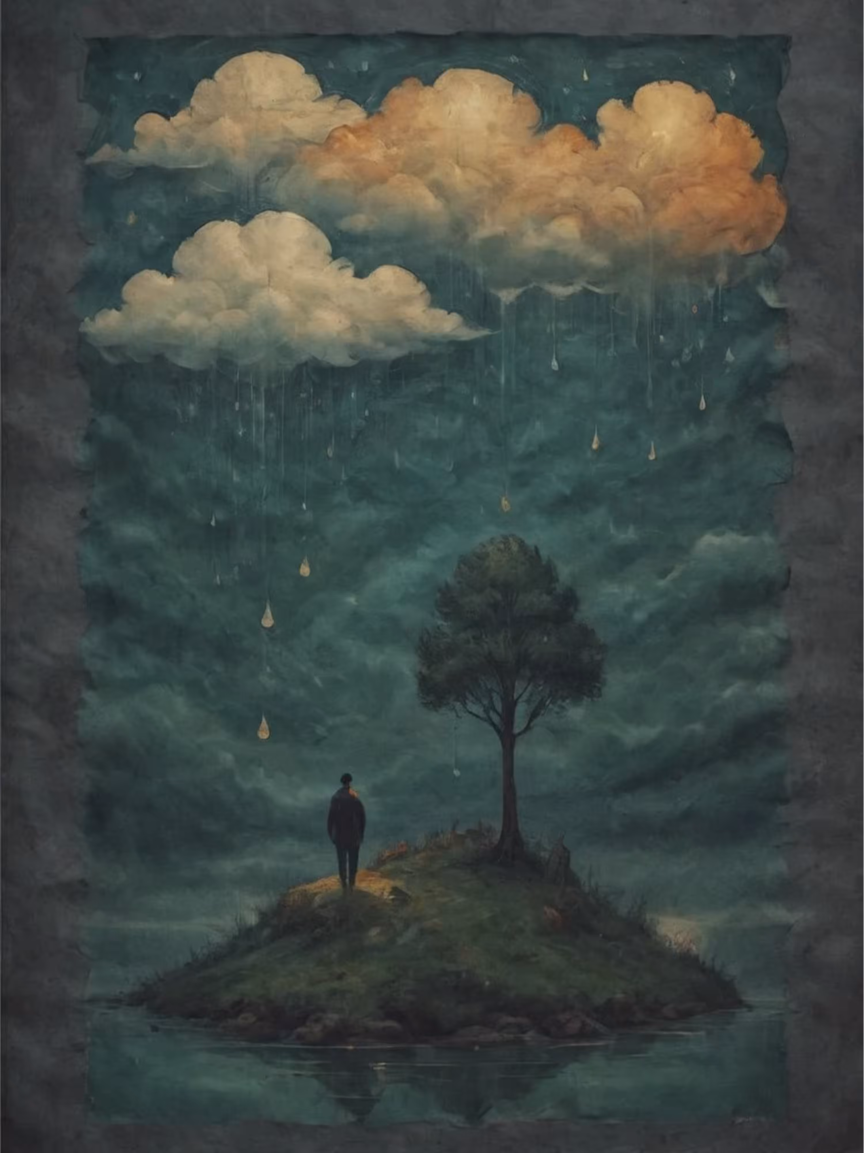 walk in the rain
