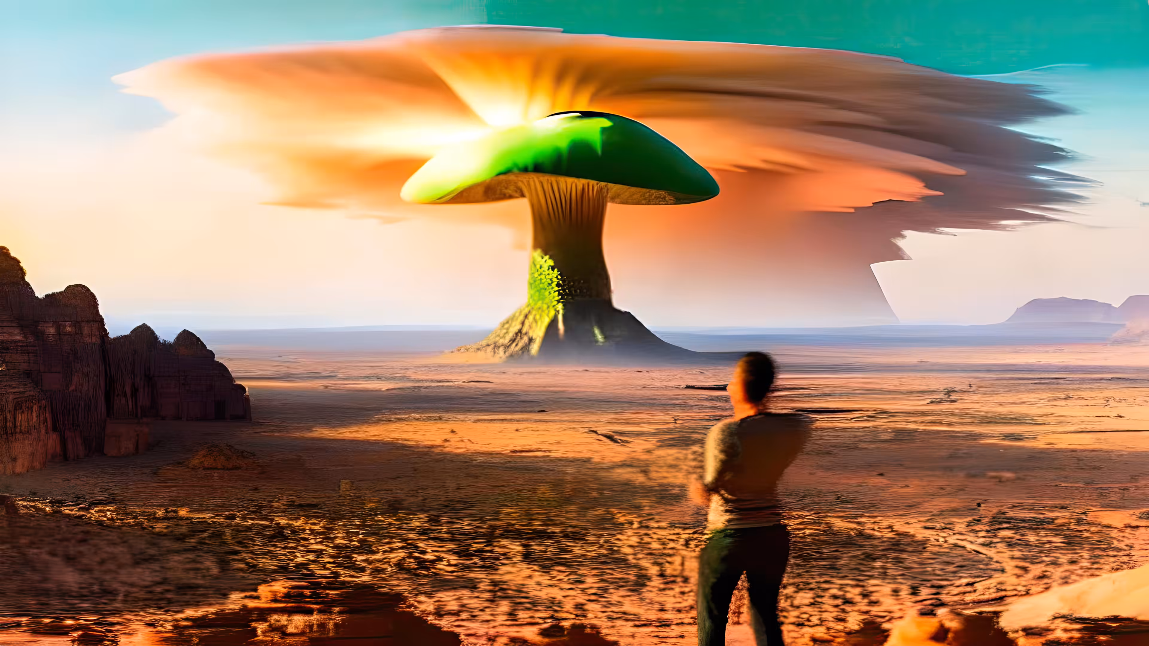 Simulation Number 89: Green Mushroom