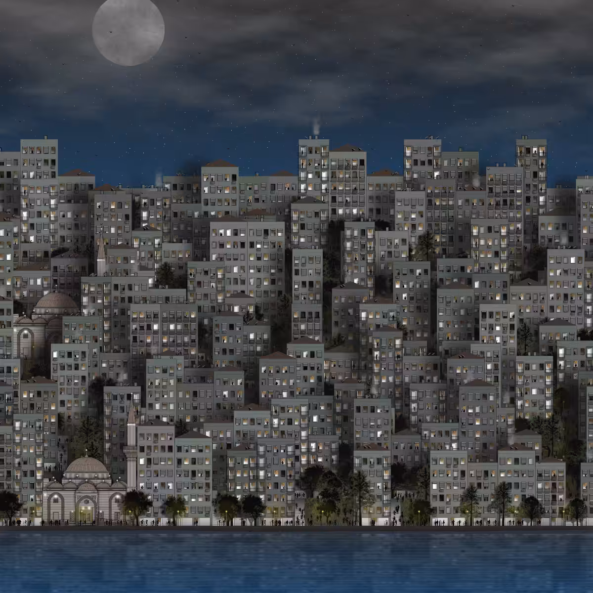 CityScape: Istanbul #51