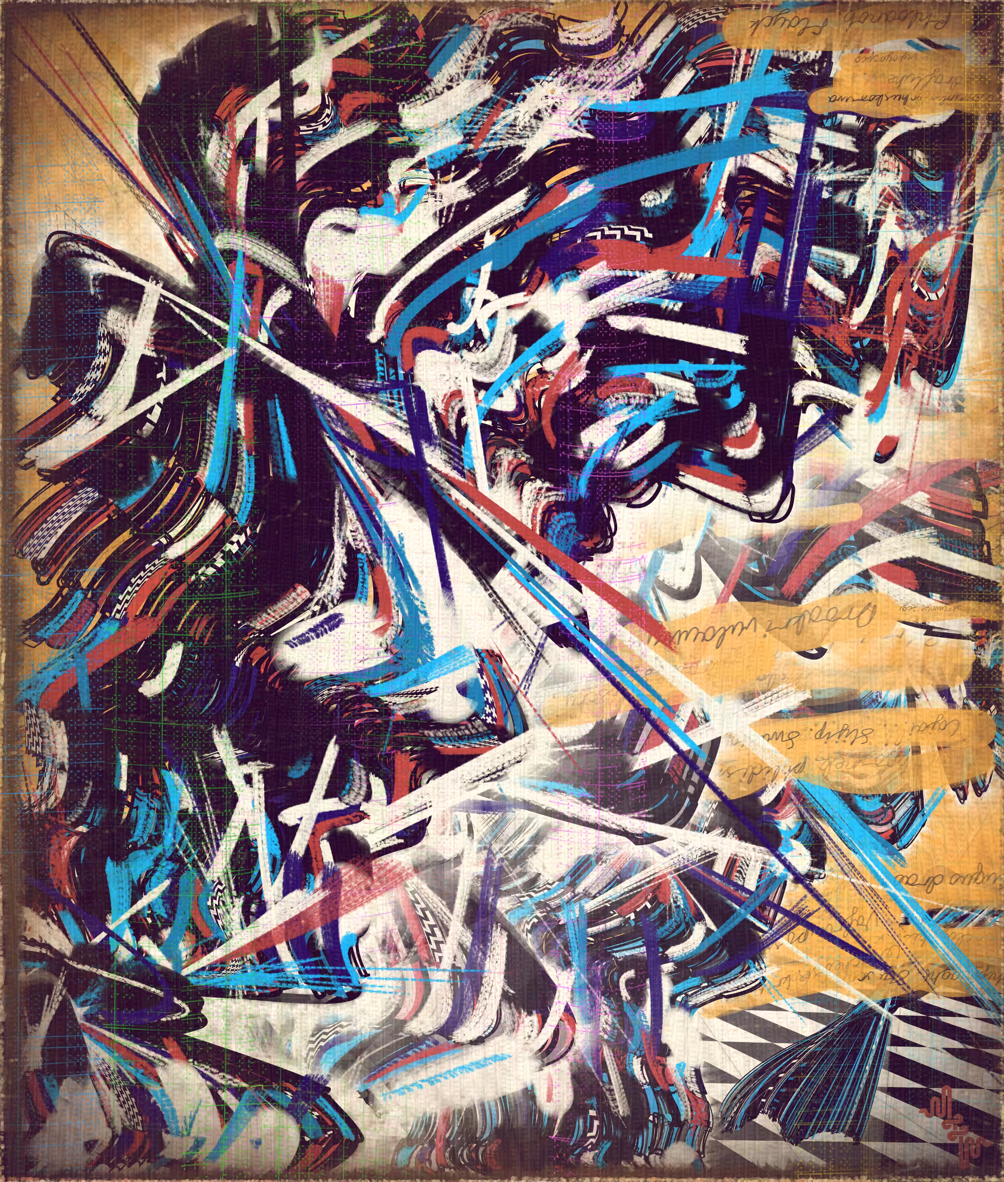 Amplitudes of Canvas #545