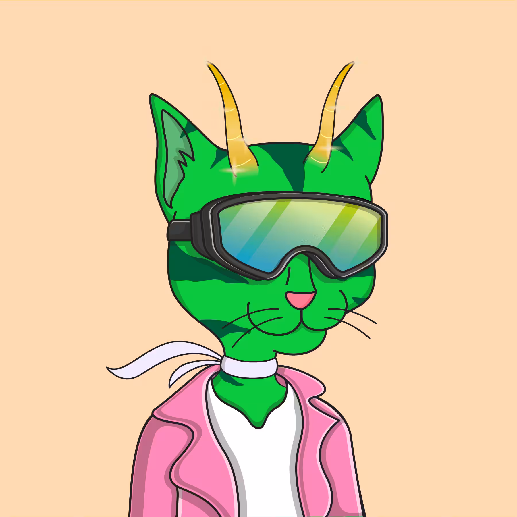Girl Cat #412