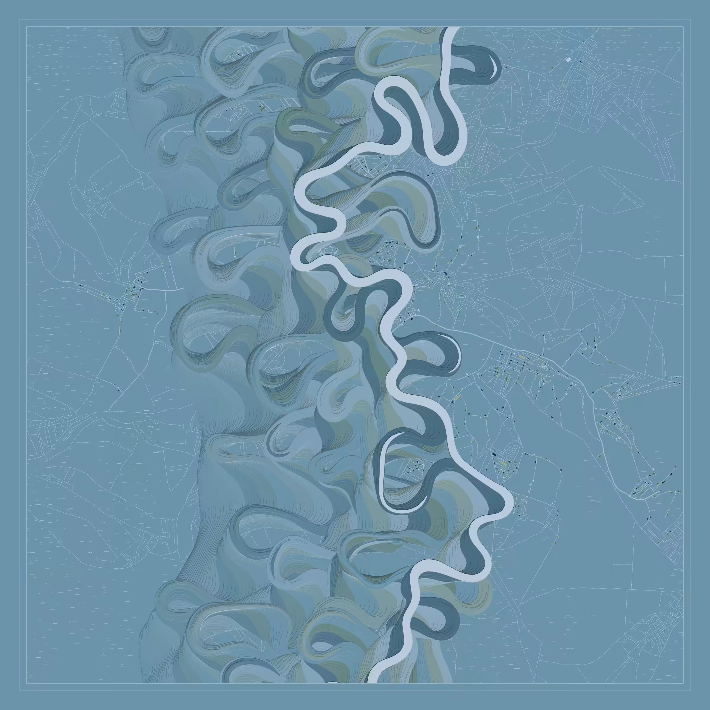 Ancient Courses of Fictional Rivers #12