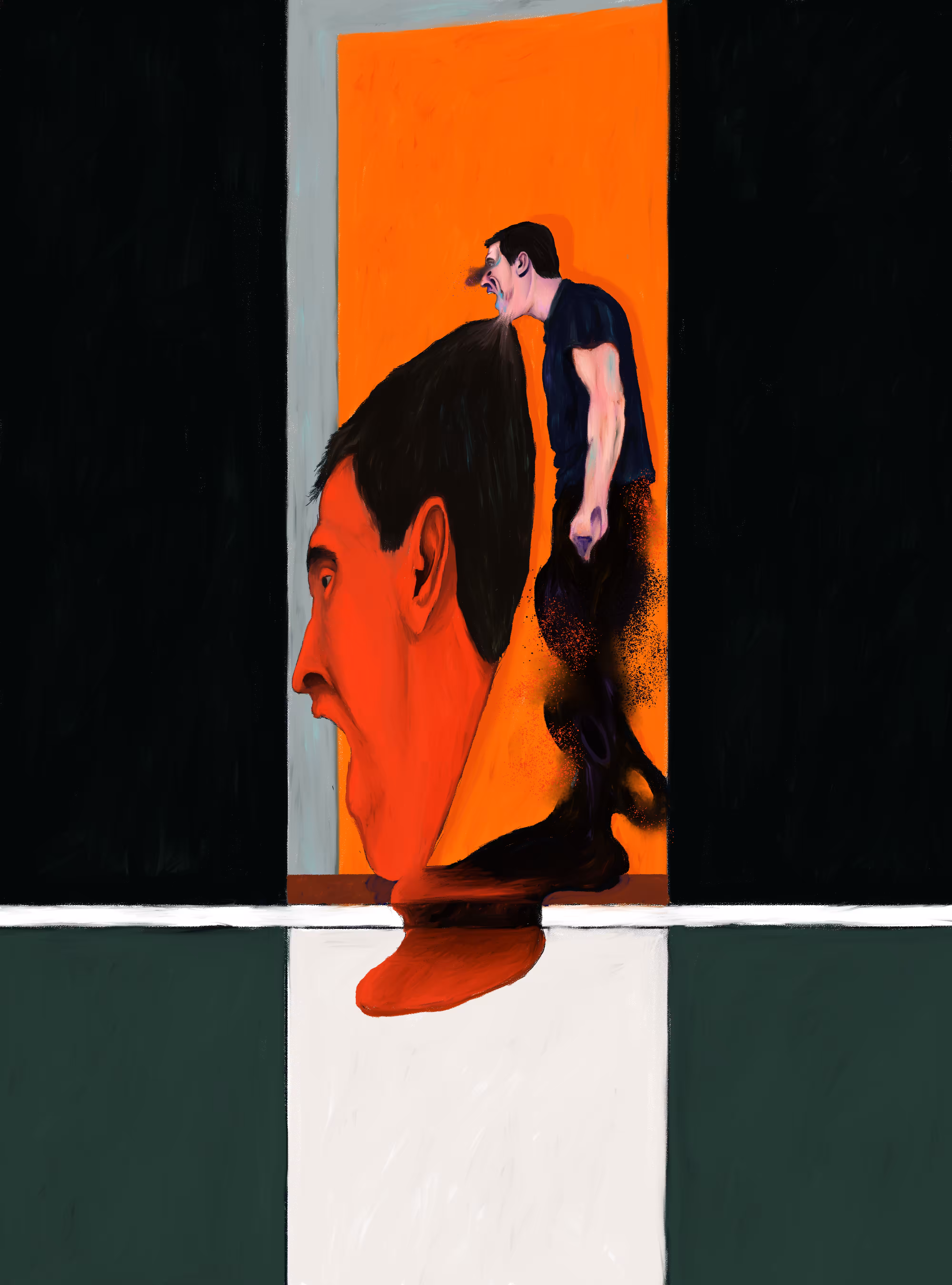 Untitled #2'23. Triptych (part 3)