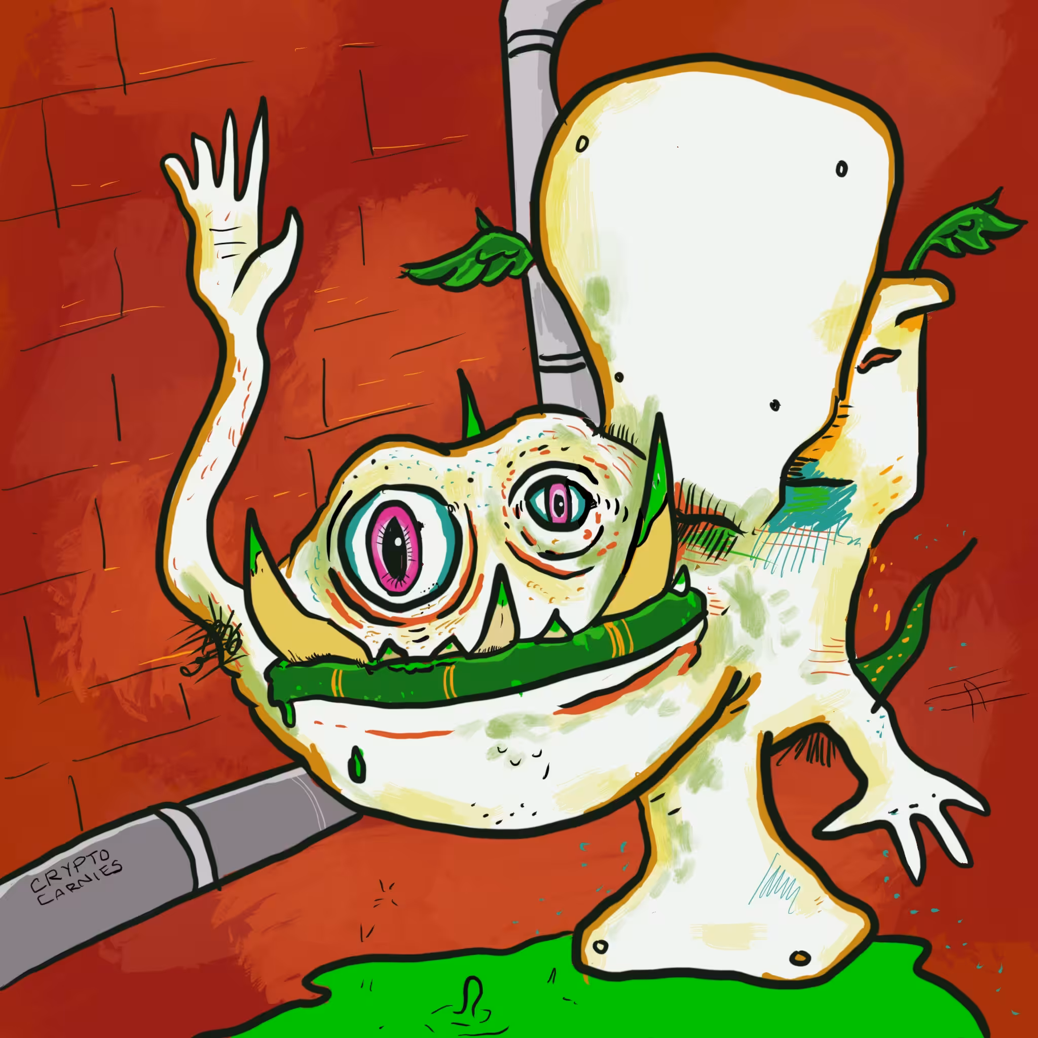 Crypto Carnies Vol 3: Escape Through the Sewer: Smell