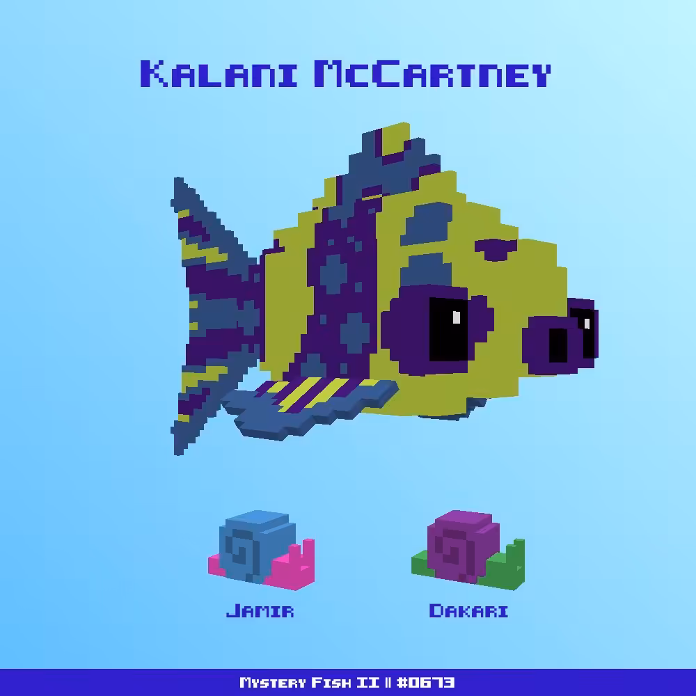 Kalani McCartney :: Mystery Fish 0673/1000 