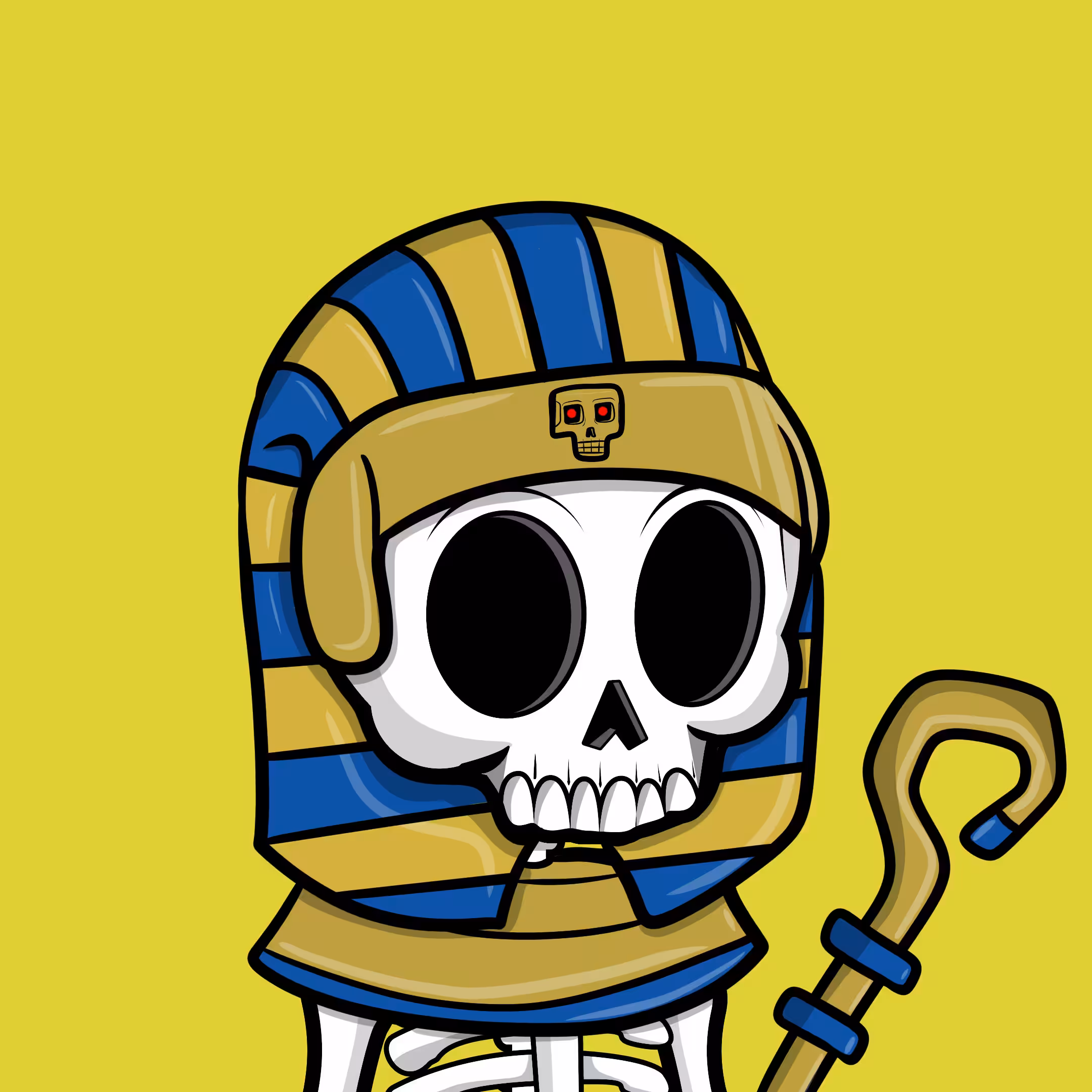 Edgar The Skeleton - Pharaoh #187
