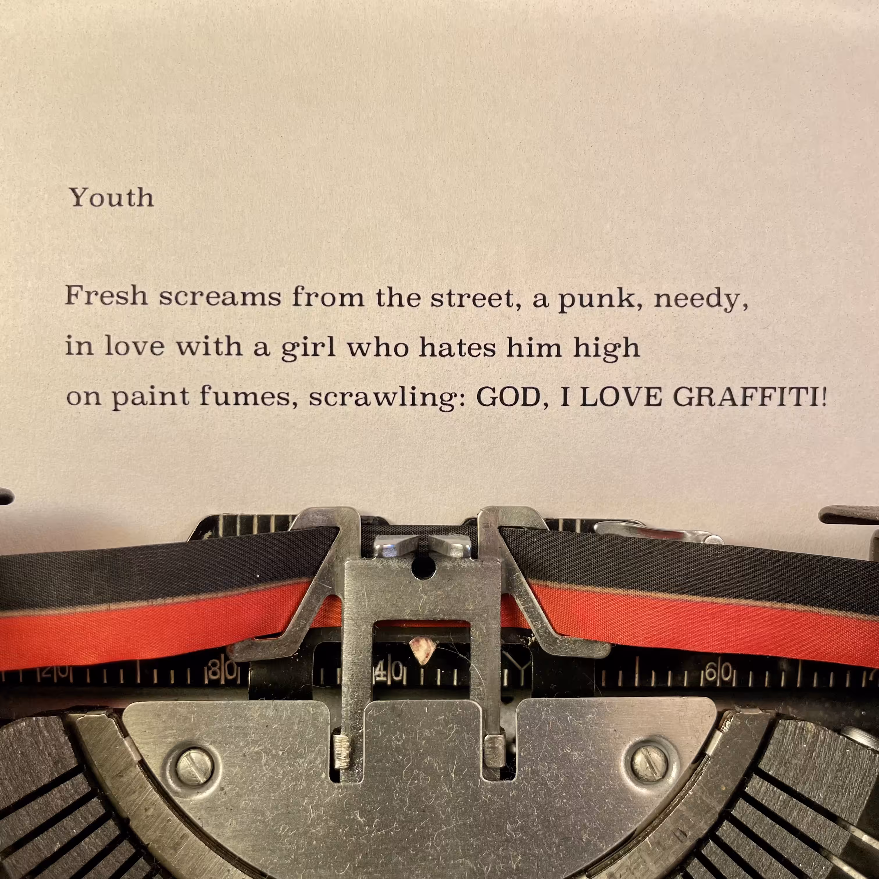 Love Poem Tercets: Youth