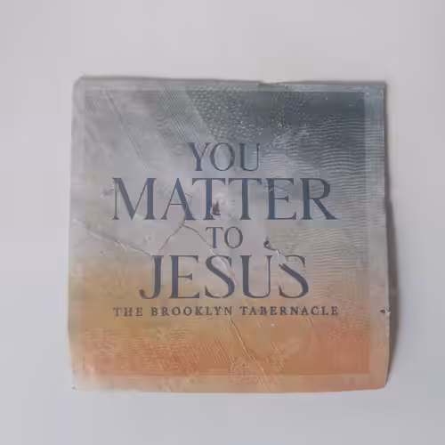 Subway Jesus Pamphlets: You Matter To Jesus