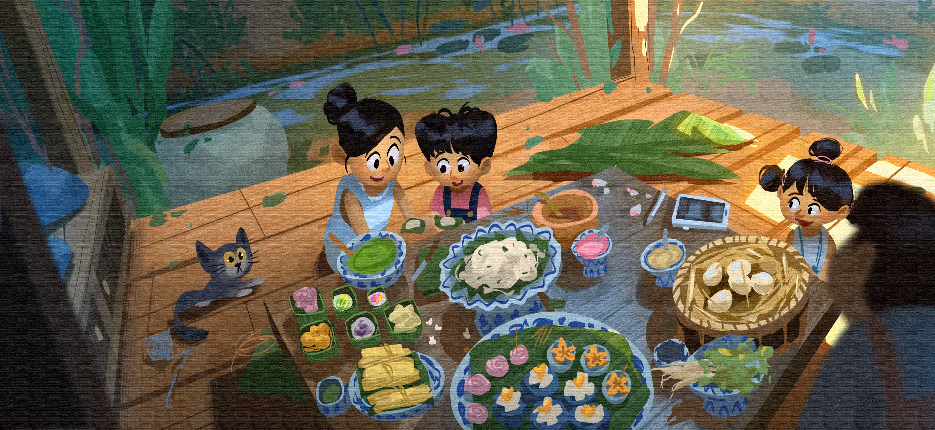 Thai traditional dessert