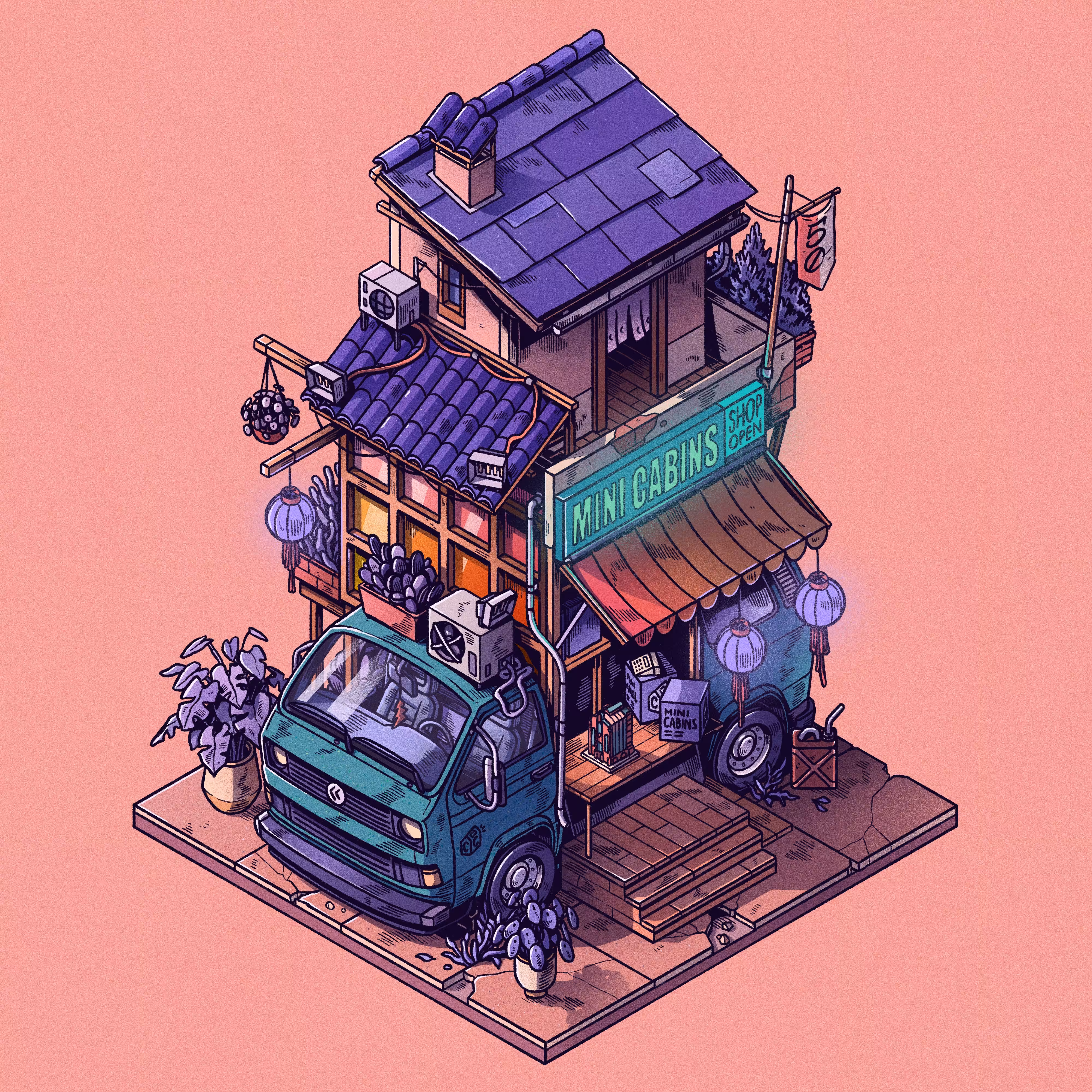 Curious Cabins #50: Caravan #581