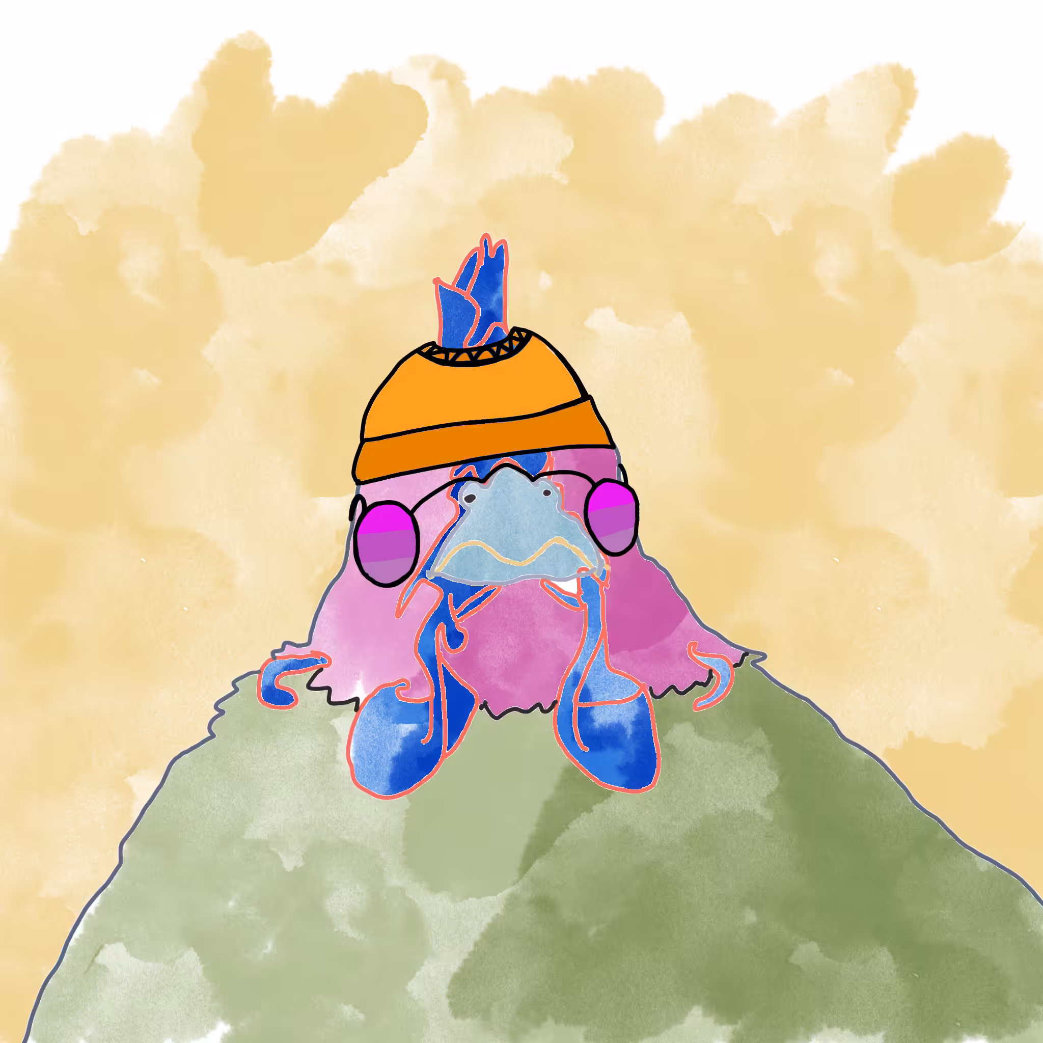 Feathery Friend #89