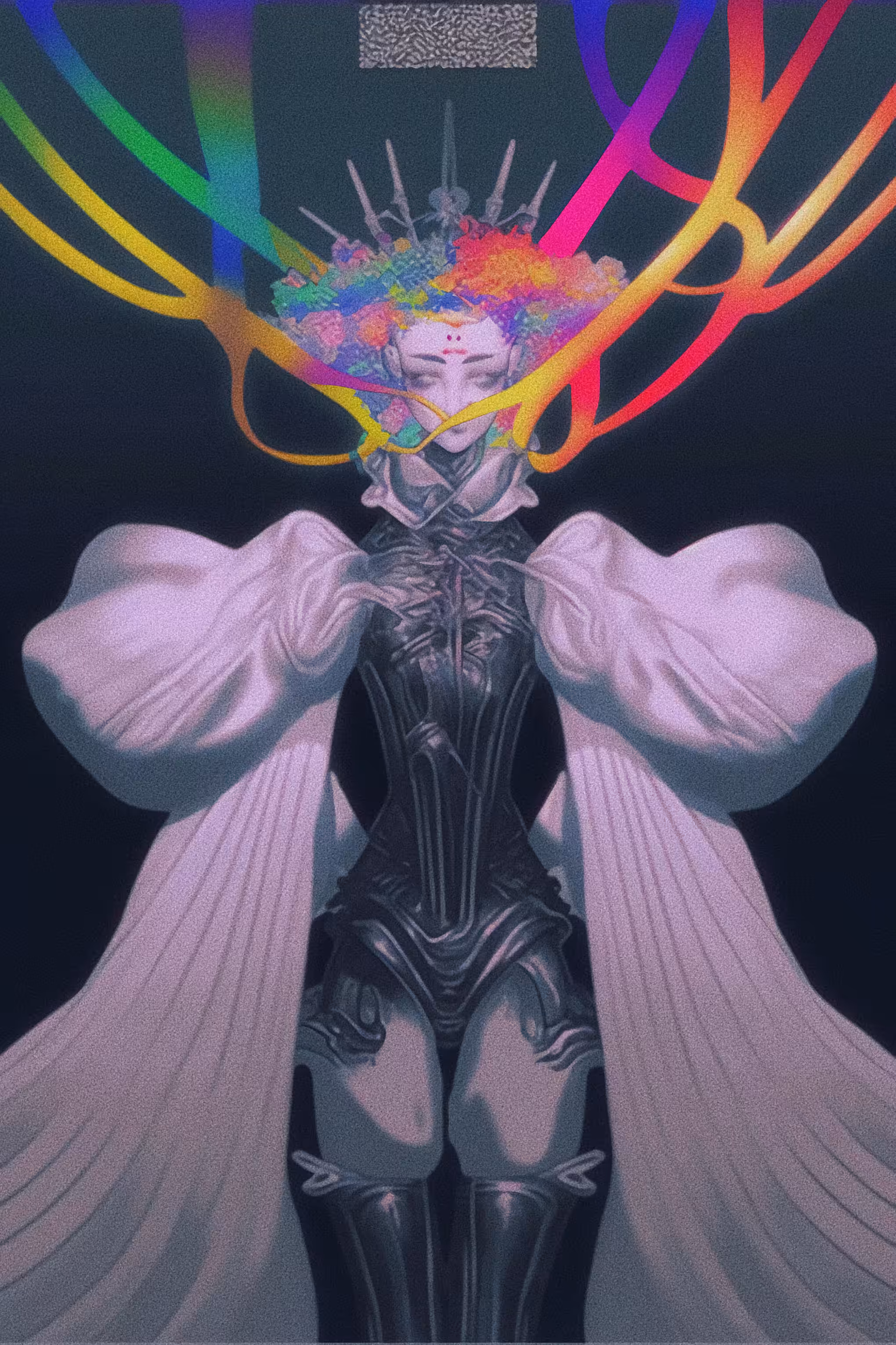 The Silver Shimmering Seraph