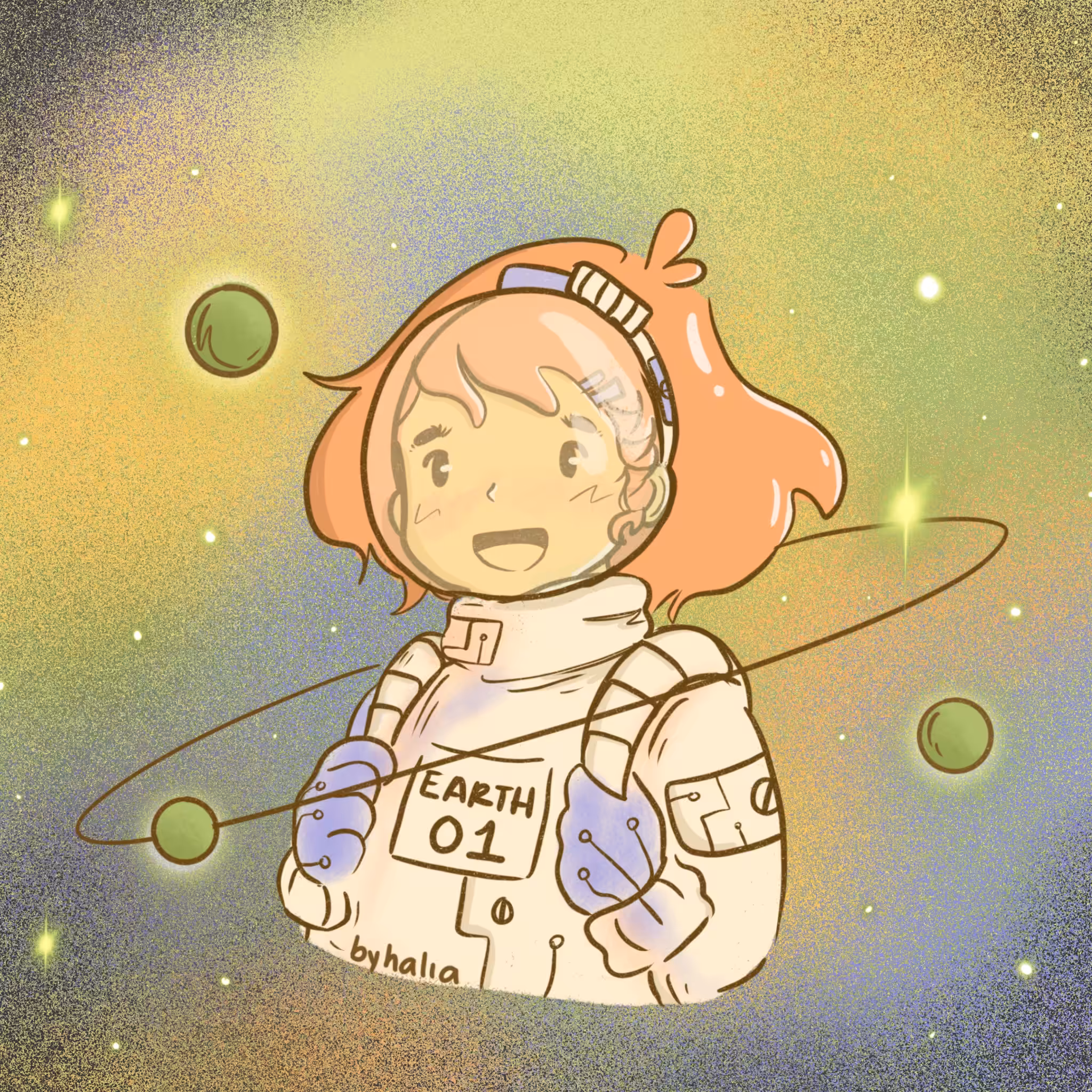 Green Astronaut