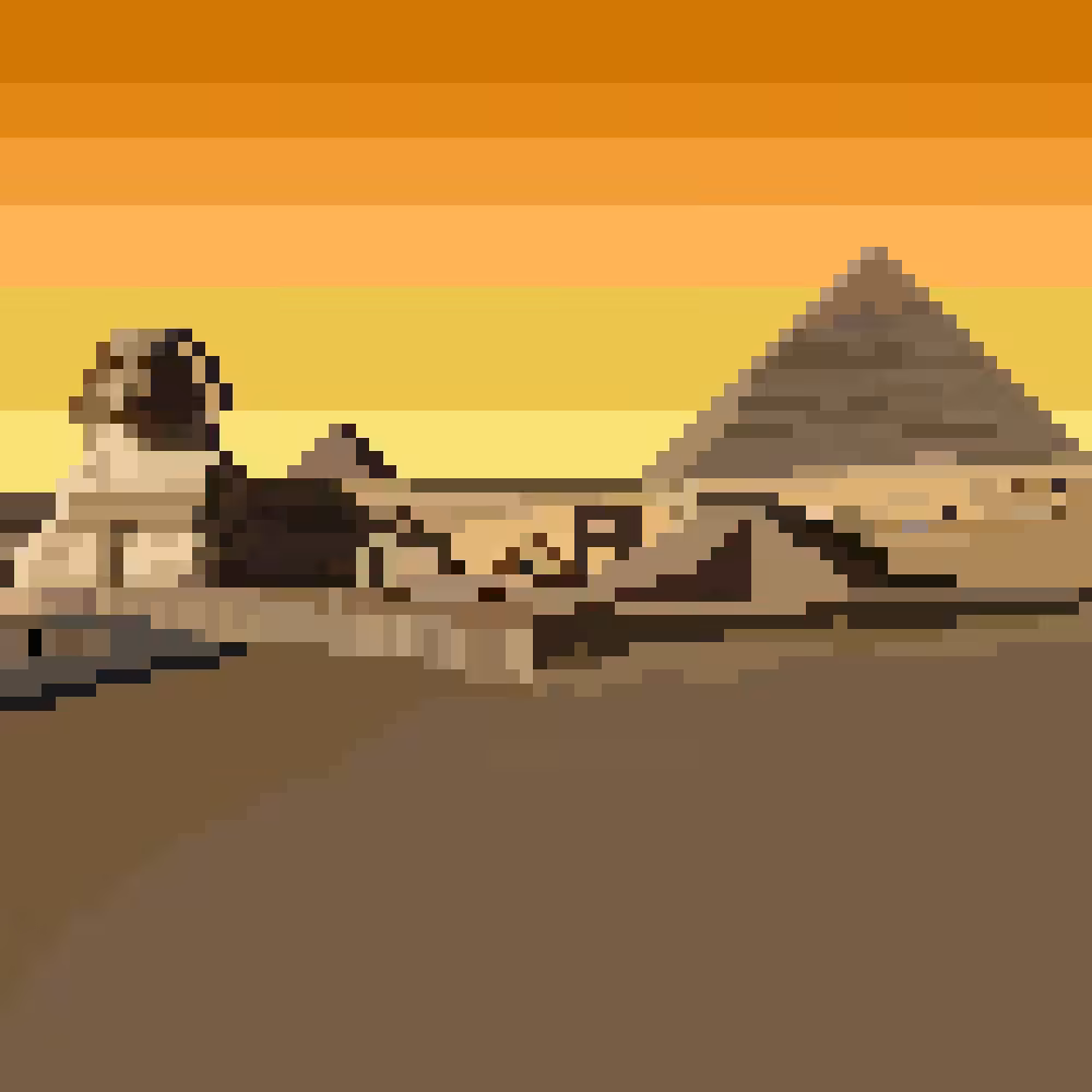 Pixel Landscapes: Egypt